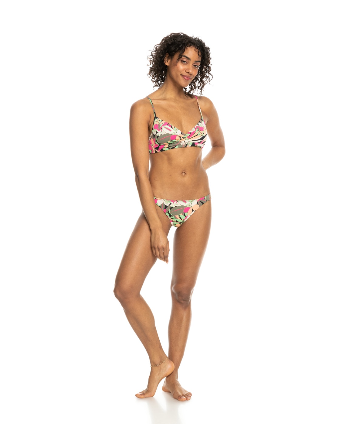Roxy Bandeau-Bikini-Top »Printed Beach Classics«