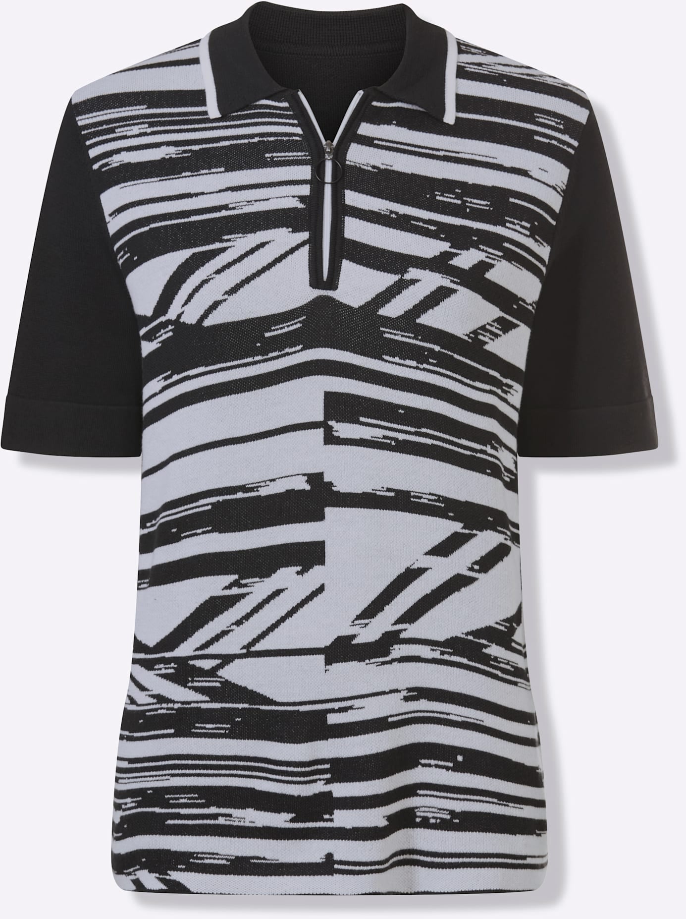 Inspirationen Polokragenpullover »Polopullover«