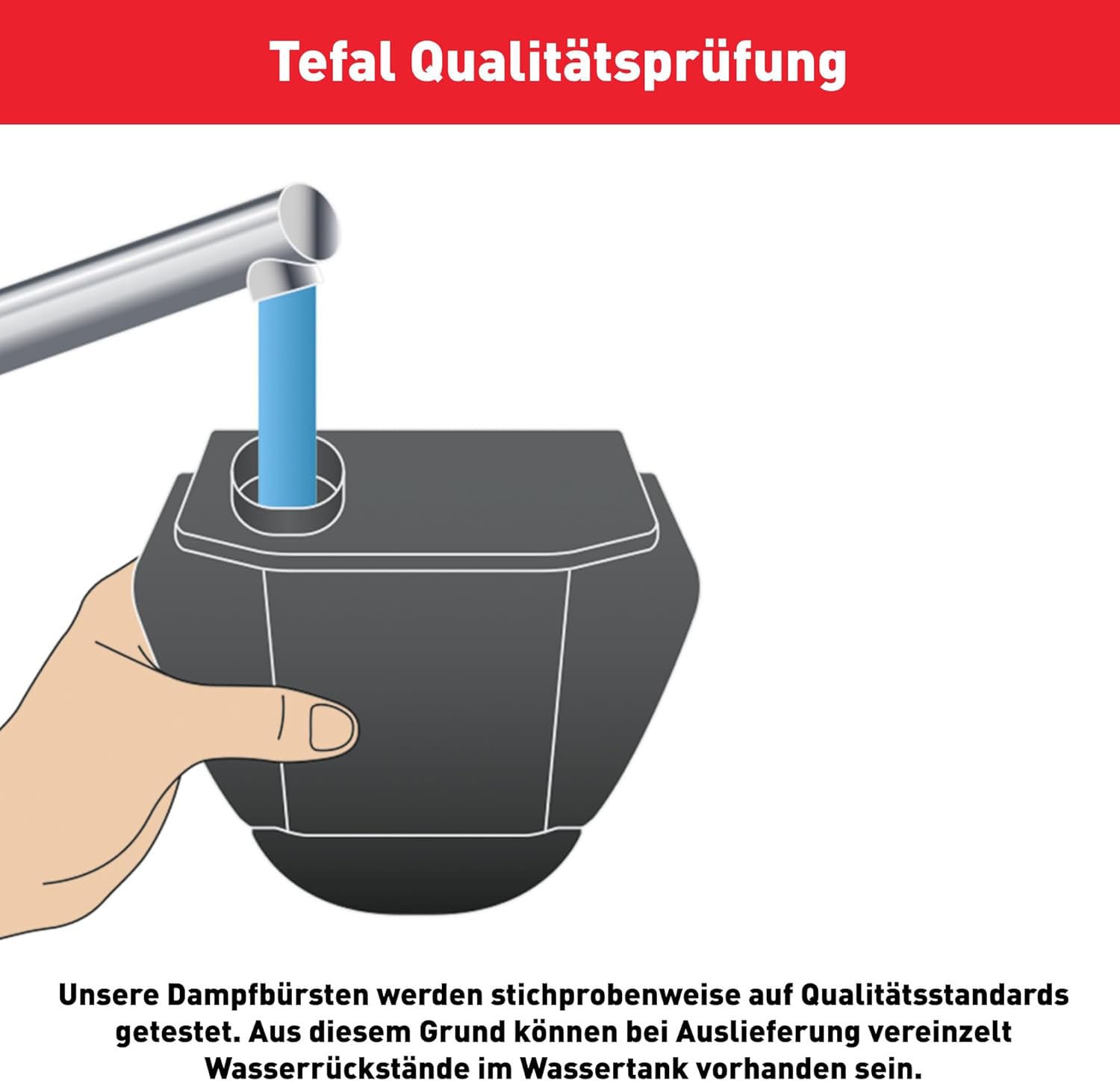 Tefal Dampfbürste »DT6131 Access Steam First, Dampfglätter« 1300 W 15 Sek Aufheizzeit, kontinuierliche Dampfabgabe 20 g/Min., 70 ml Tank