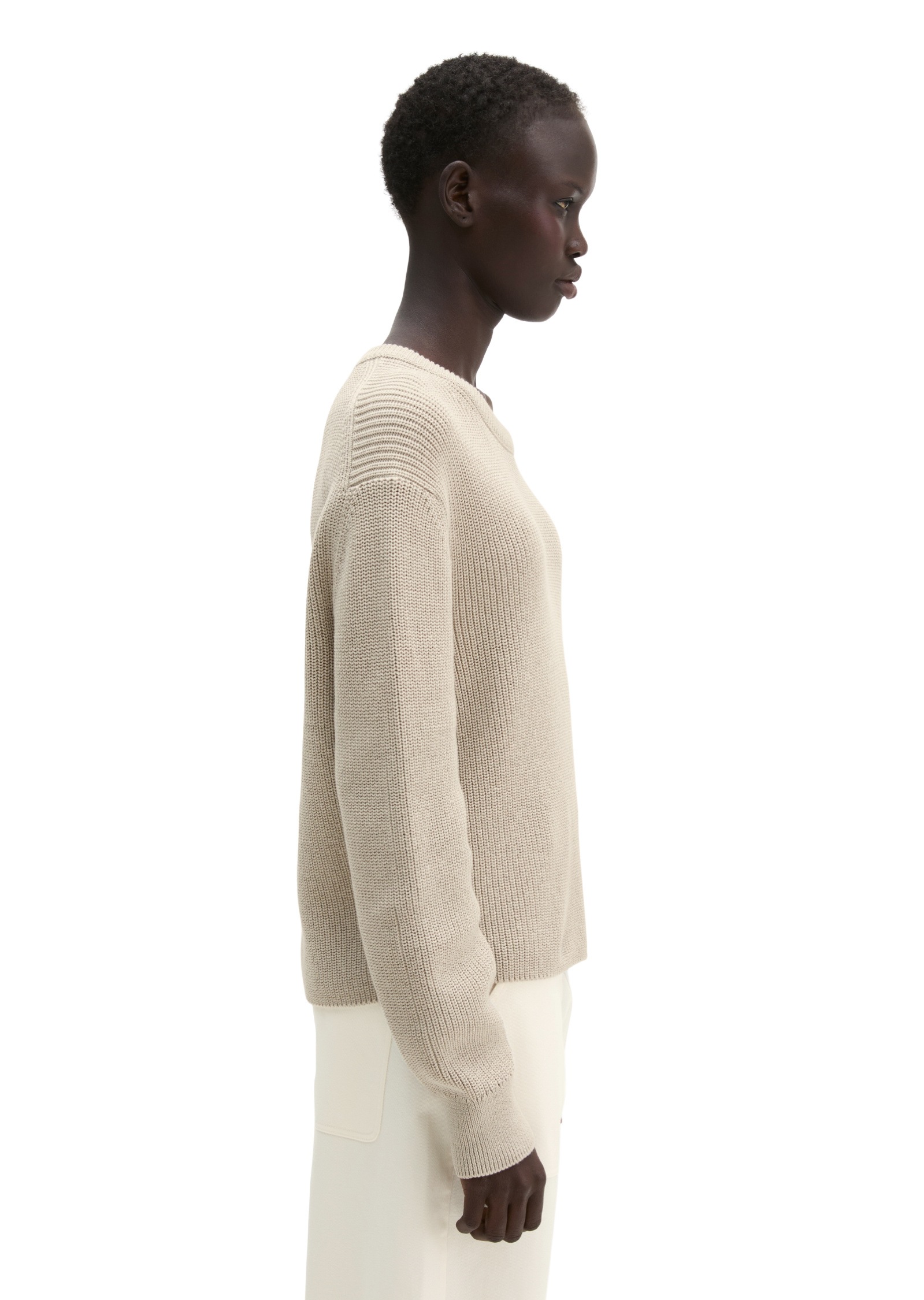 Marc O'Polo Strickpullover »aus Heavy-Weight-Organic-Cotton«