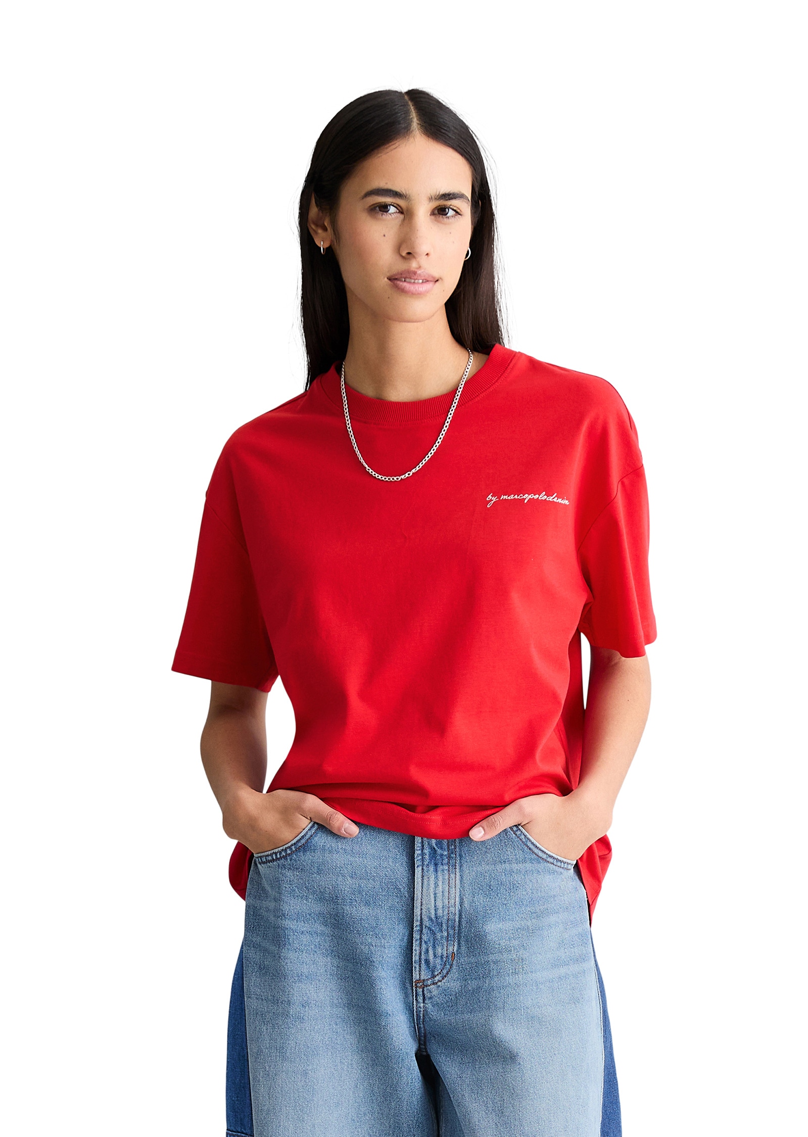 Marc OPolo DENIM T-Shirt "mit Rückenprint" günstig online kaufen