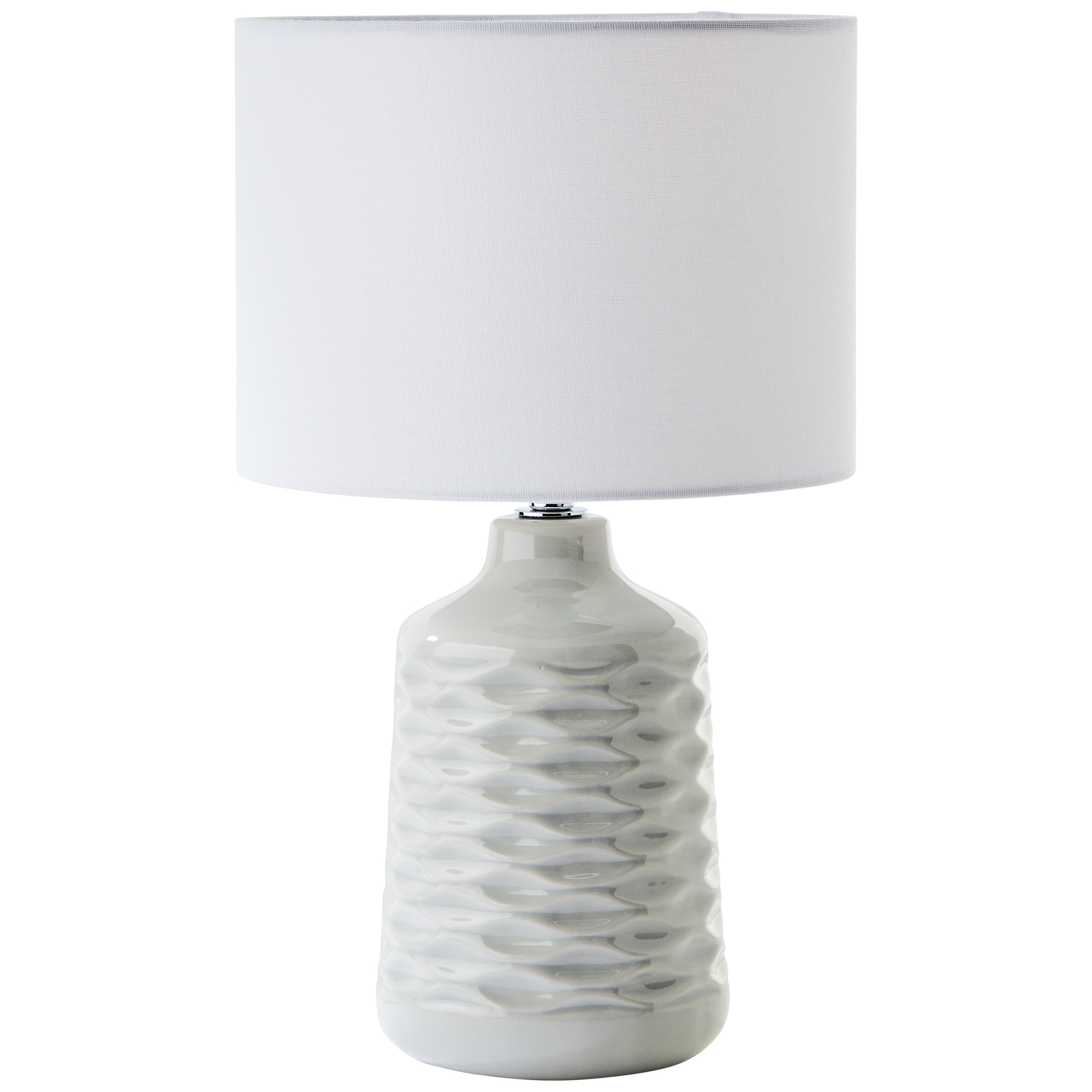 Brilliant Tischleuchte »Ilysa«, 1 flammig, Leuchtmittel E14 | ohne Leuchtmittel, Ø 25 cm, E14, Keramik/Metall/Textil