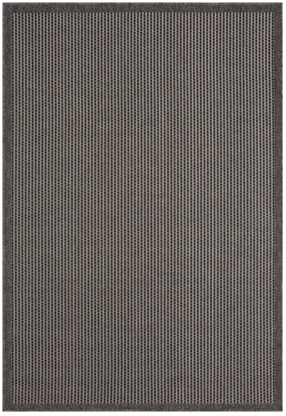 Myflair Möbel & Accessoires Teppich »Natura Lagerräumung«, rechteckig, 6 mm Höhe, Uni Farben, mit Bordüre, Outdoor geeignet, Balkon, Terrasse
