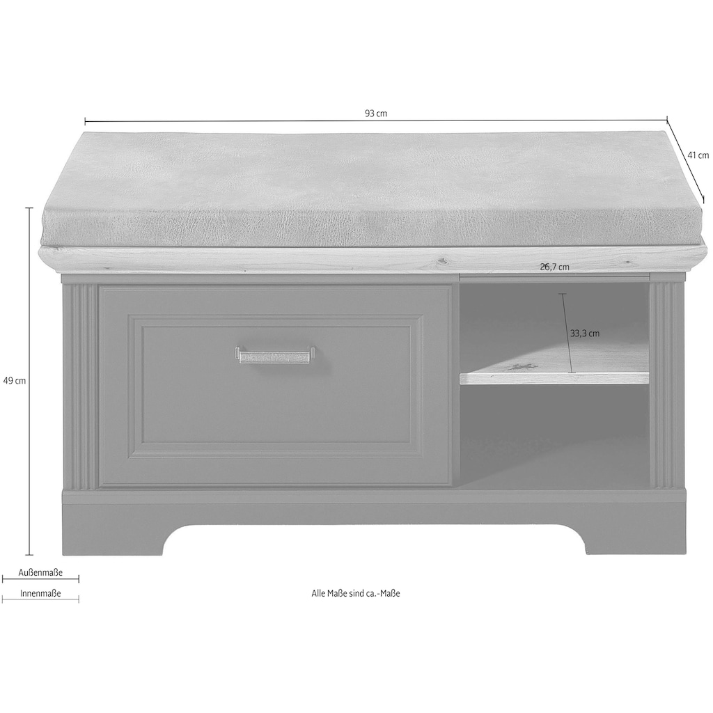 Innostyle Schuhbank »Jasmin«