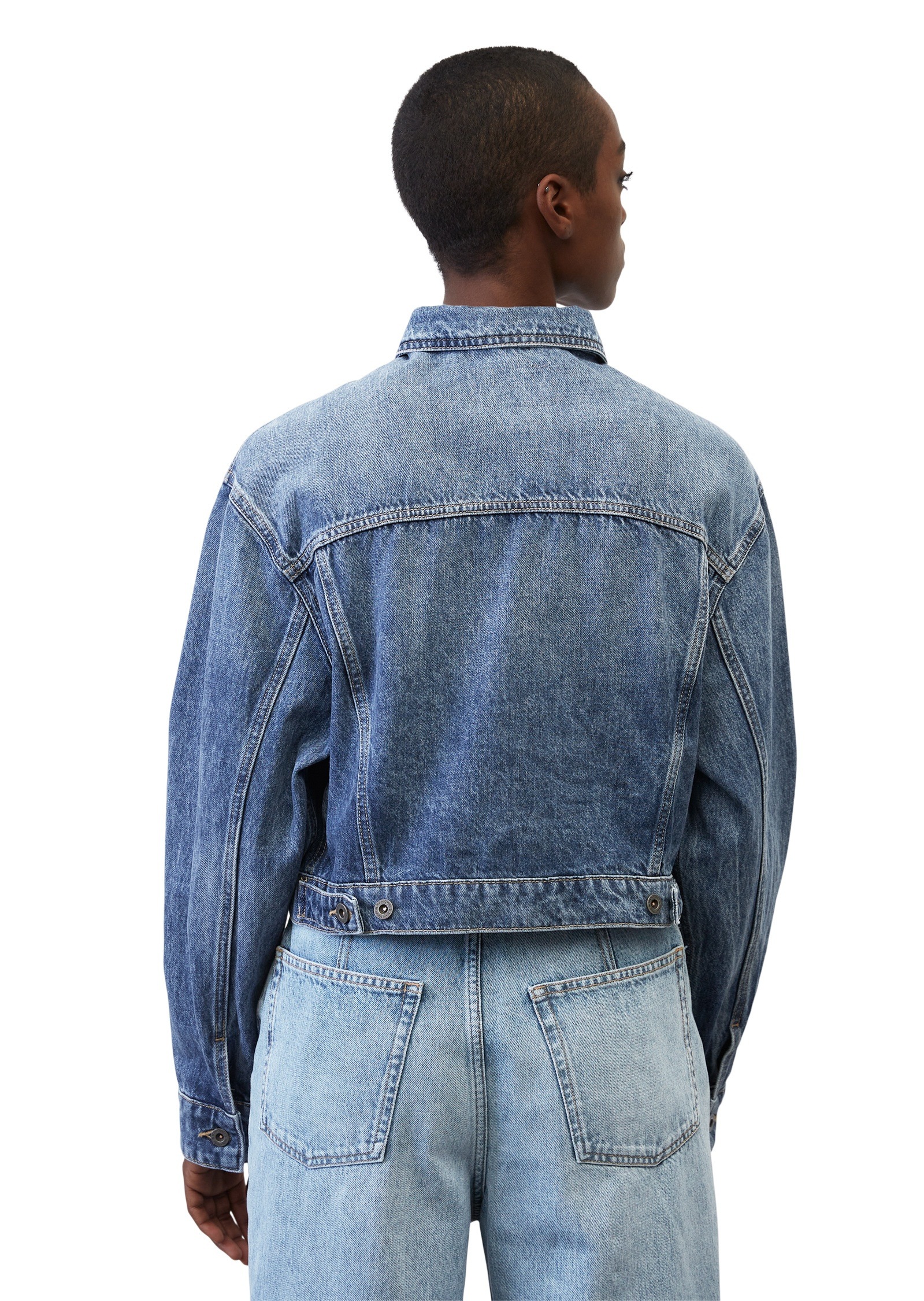 Marc O'Polo Jeansjacke »aus Organic Cotton«, ohne Kapuze