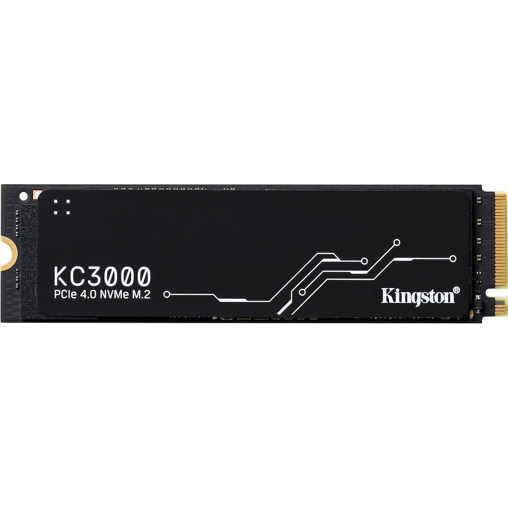 Kingston interne SSD »KC3000 PCIe 4.0 NVMe M.2«, Anschluss PCI Express 4.0