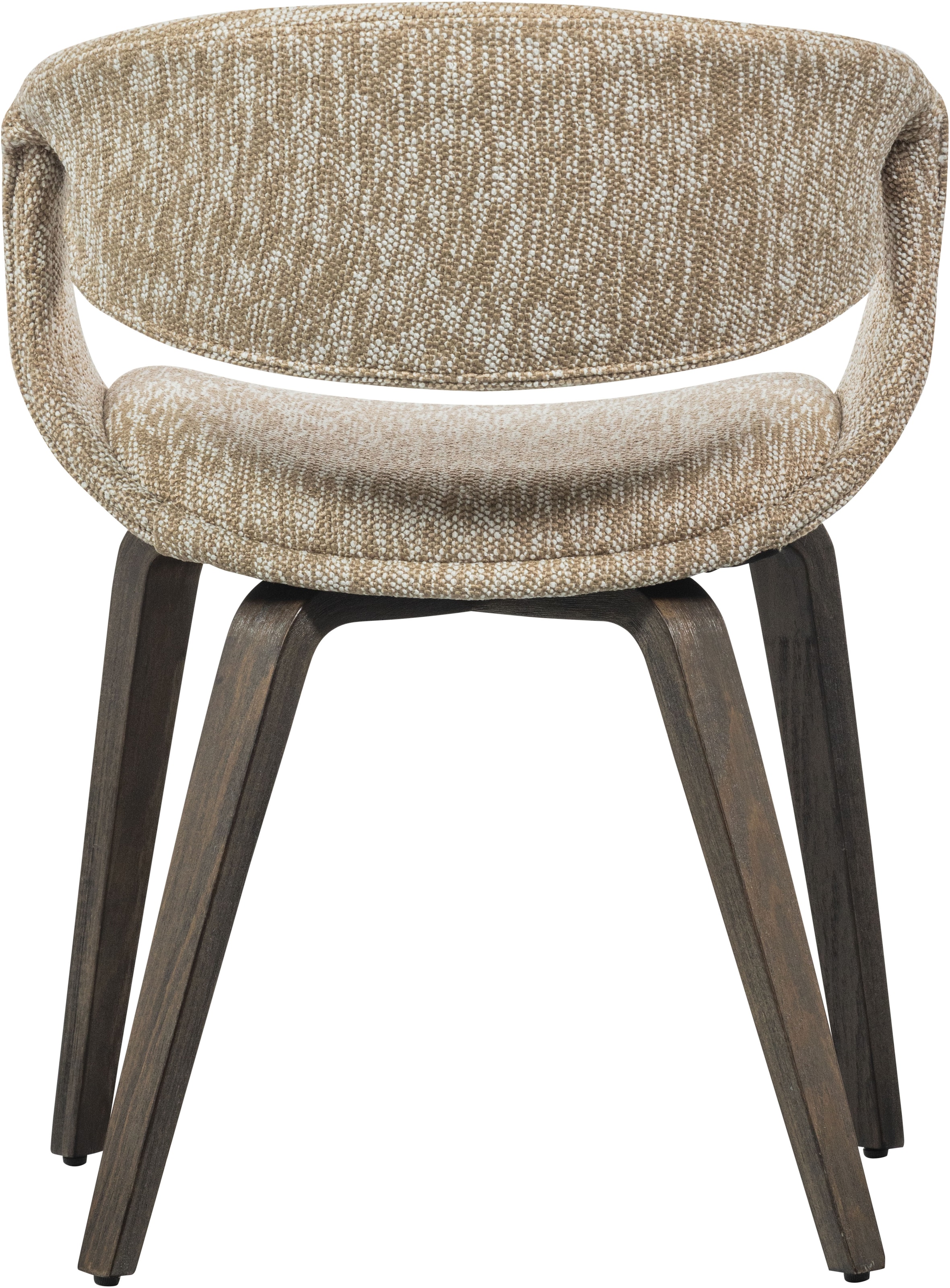 WOOOD Esszimmerstuhl »Yossi mit Gewebtem Bezug und Holzgestell B57 x T57 x H78 cm (2er-Set)« (Set) 2 Stk.Tragkraft 136 kg, maximale Verschleißfestigkeit, Pfleiglicht