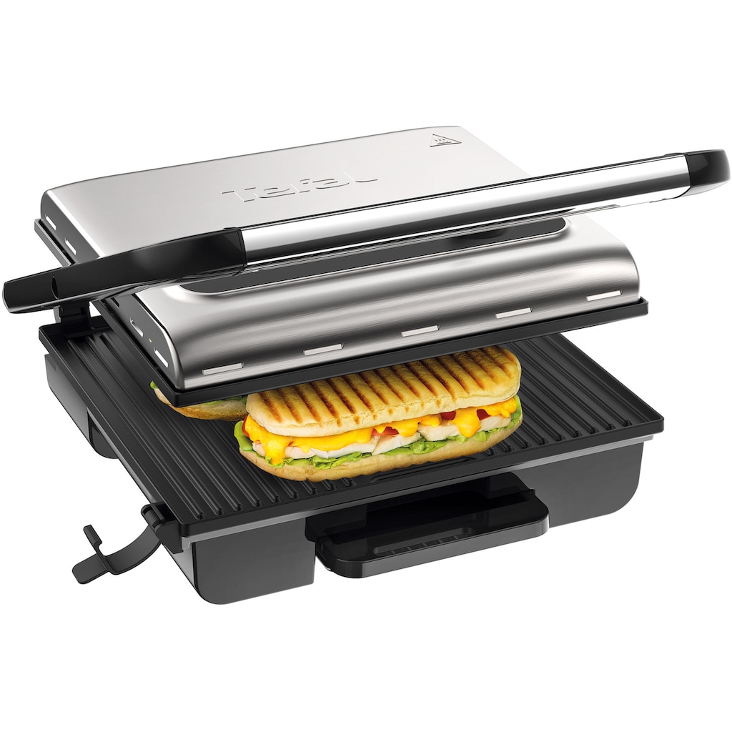 Tefal Kontaktgrill »GC242D Inicio Grill Adjust«, 2000 W