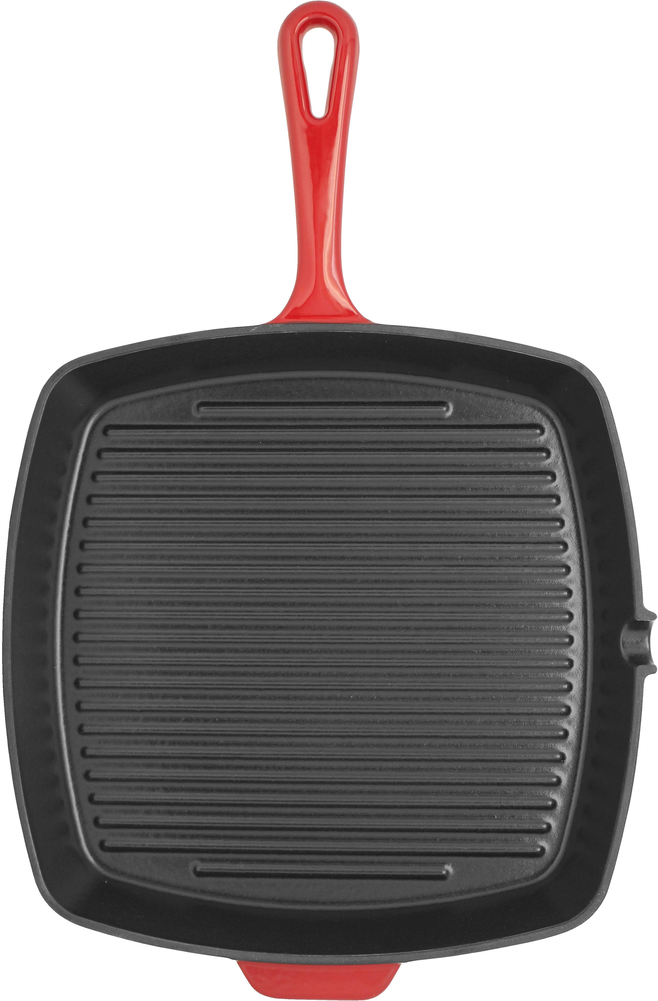 Elo Grillpfanne »Gusseisen Pfanne Ø 28 cm« Gusseisen 1 tlg. Außen emailliert