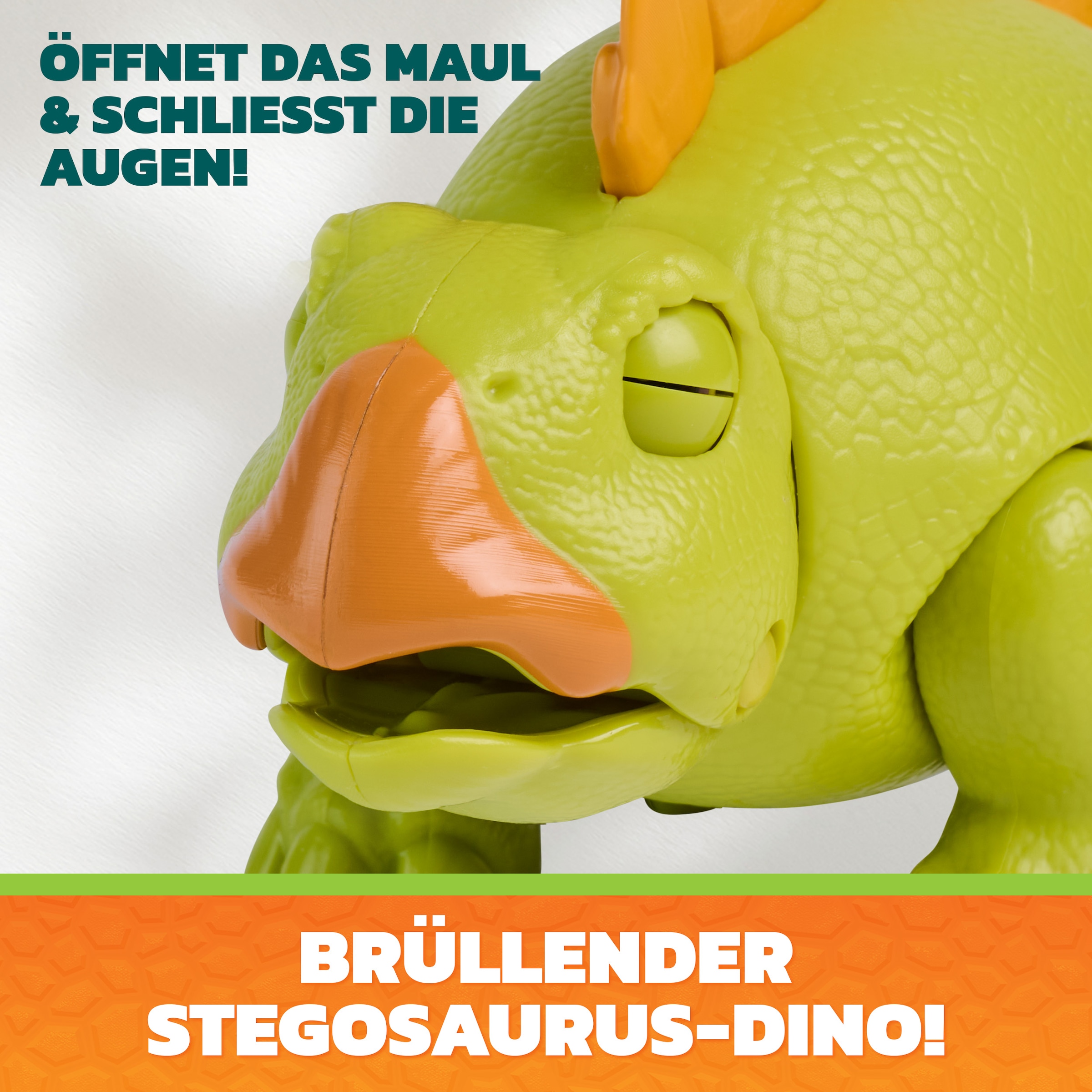 Spin Master Spielfigur »PAW Patrol: Der Dino Film, Chase-Figur & brüllender Stegosaurus« mit Soundeffekten