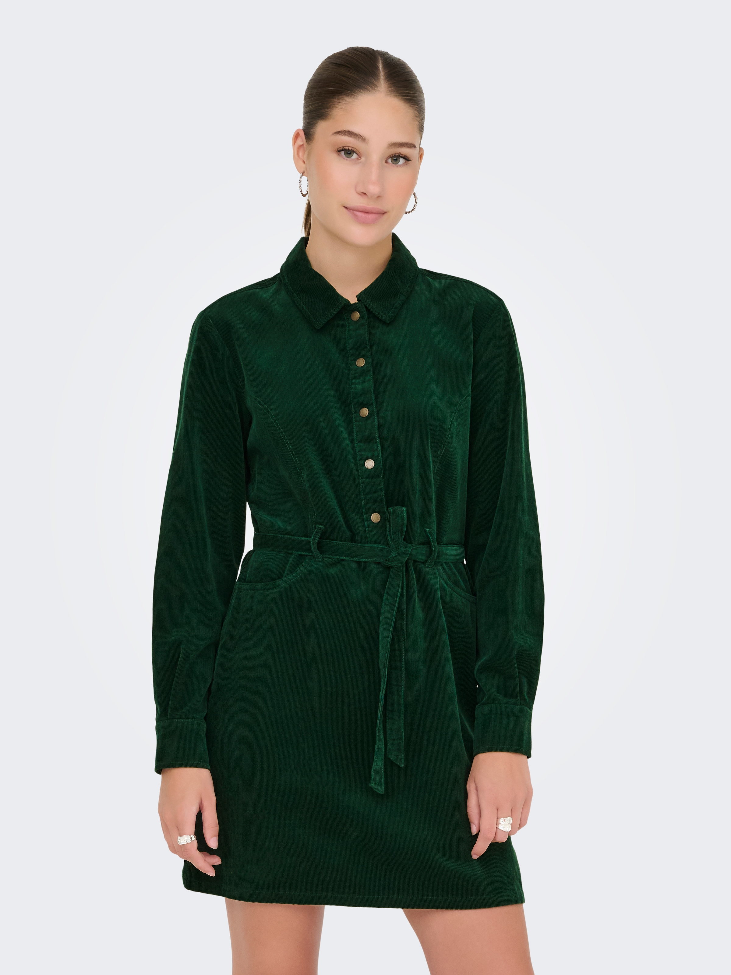 ONLY Cordkleid "ONLNESSA L/S CORD DRESS CC PNT" günstig online kaufen