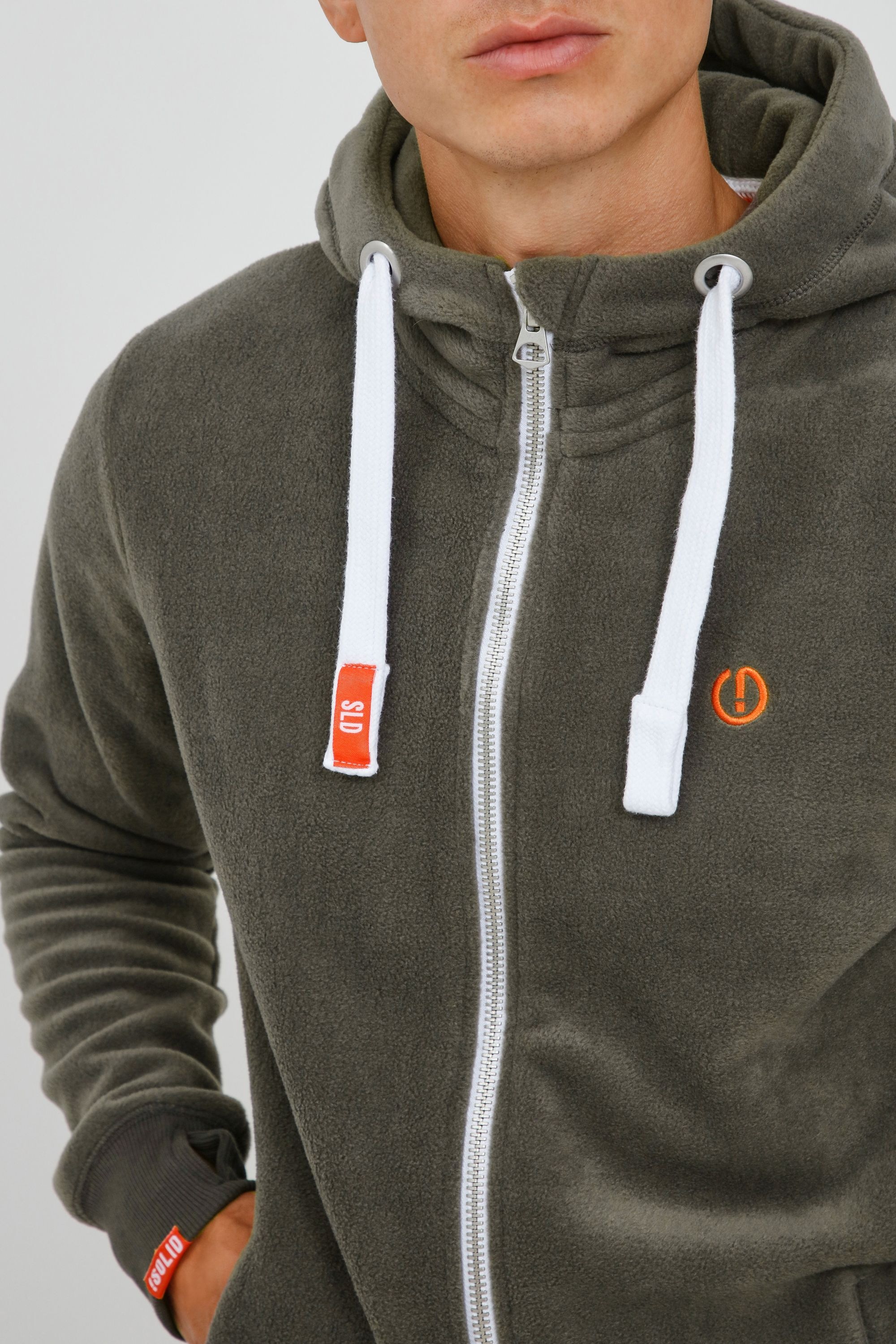 !Solid Fleecejacke »Fleecejacke SDLo«, mit Kapuze