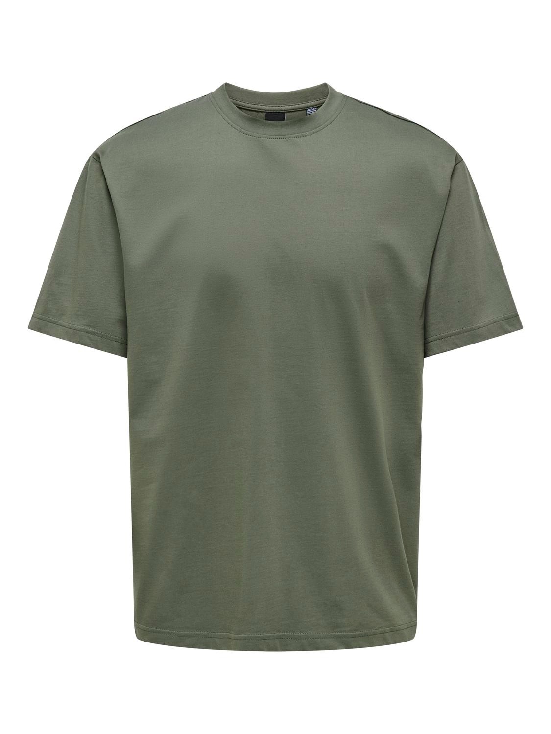 ONLY & SONS Rundhalsshirt »ONSFRED RLX SS TEE«
