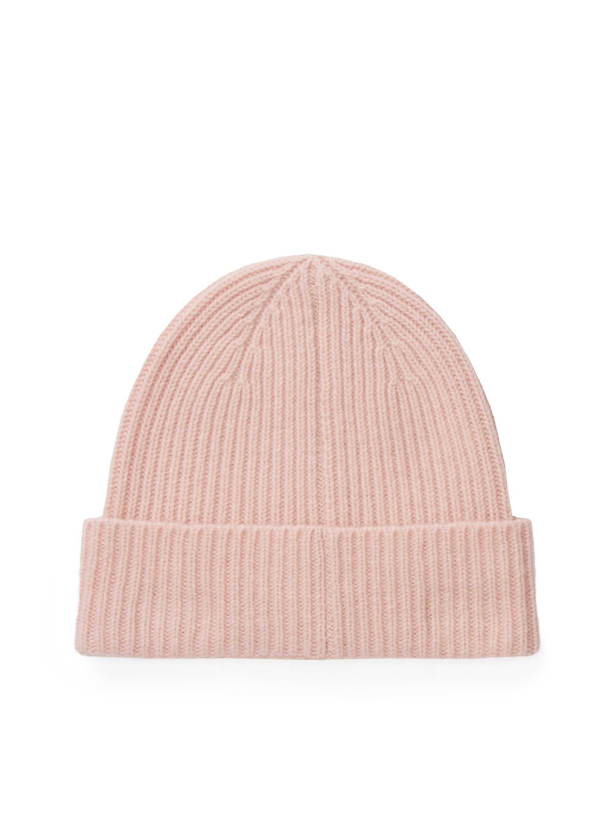 Tommy Hilfiger Beanie »TH CASHMERE«, aus Rippstrick, Umschlag