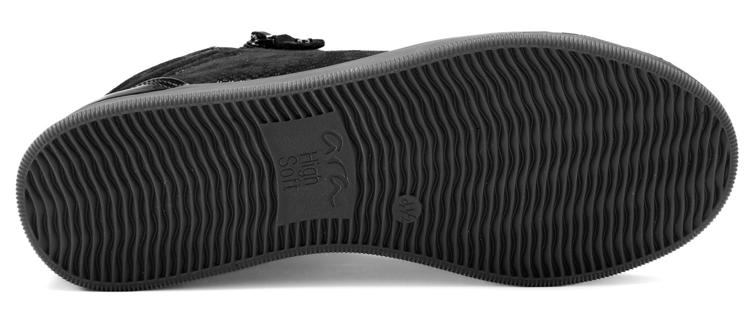 Ara Sneakerboots »ROM«, Hightop Sneaker, Schnürboots in Bequemweite G (= weit)