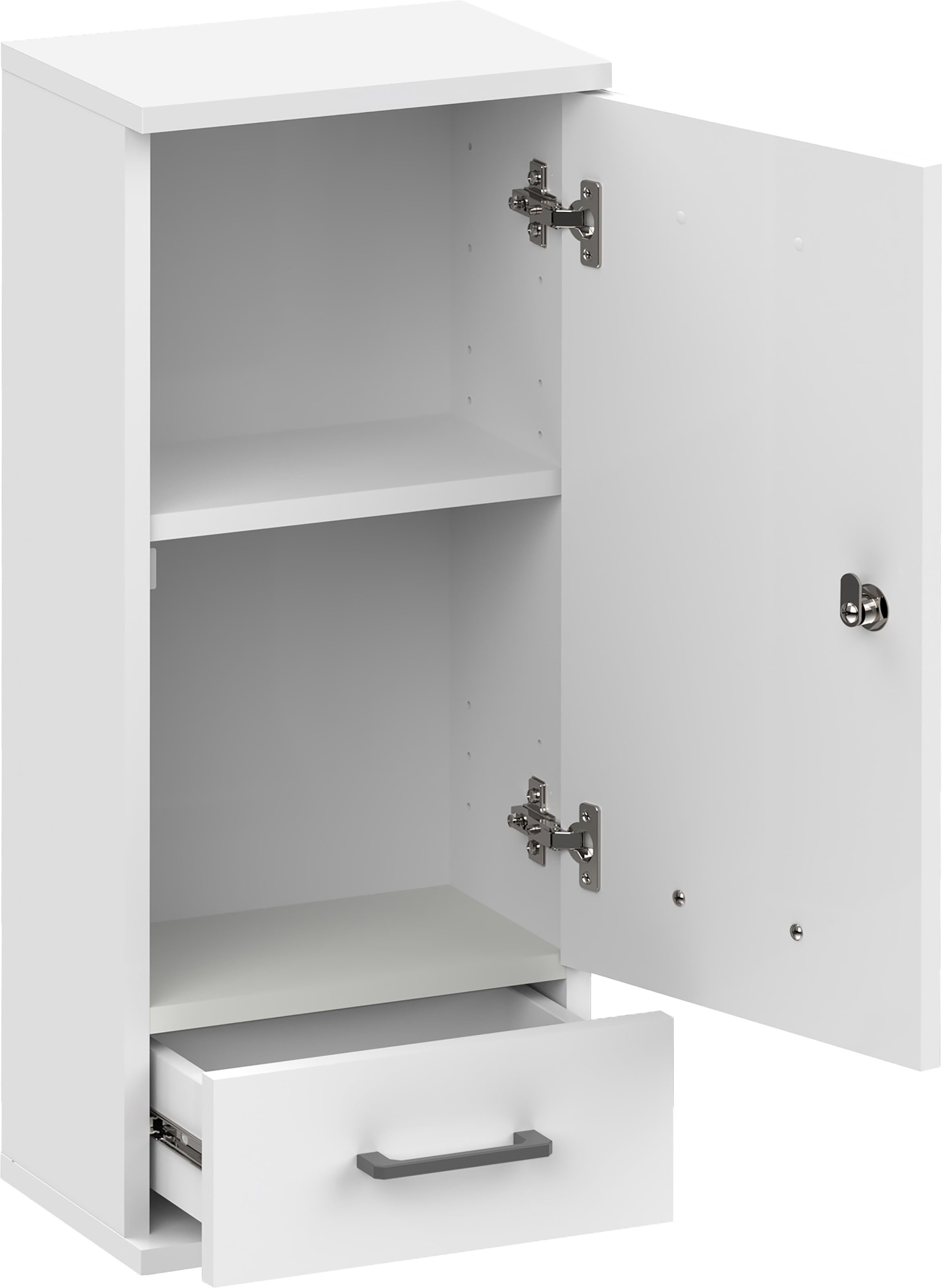 Schildmeyer Medizinschrank »Galeno, mit 3 verschiedenen Aufklebern, Breite 30 cm, Made in Germany« 1 Stk. tlg. Auswahl aus 3 verschiedenen Aufklebern zum Anbringen, Made in Germany