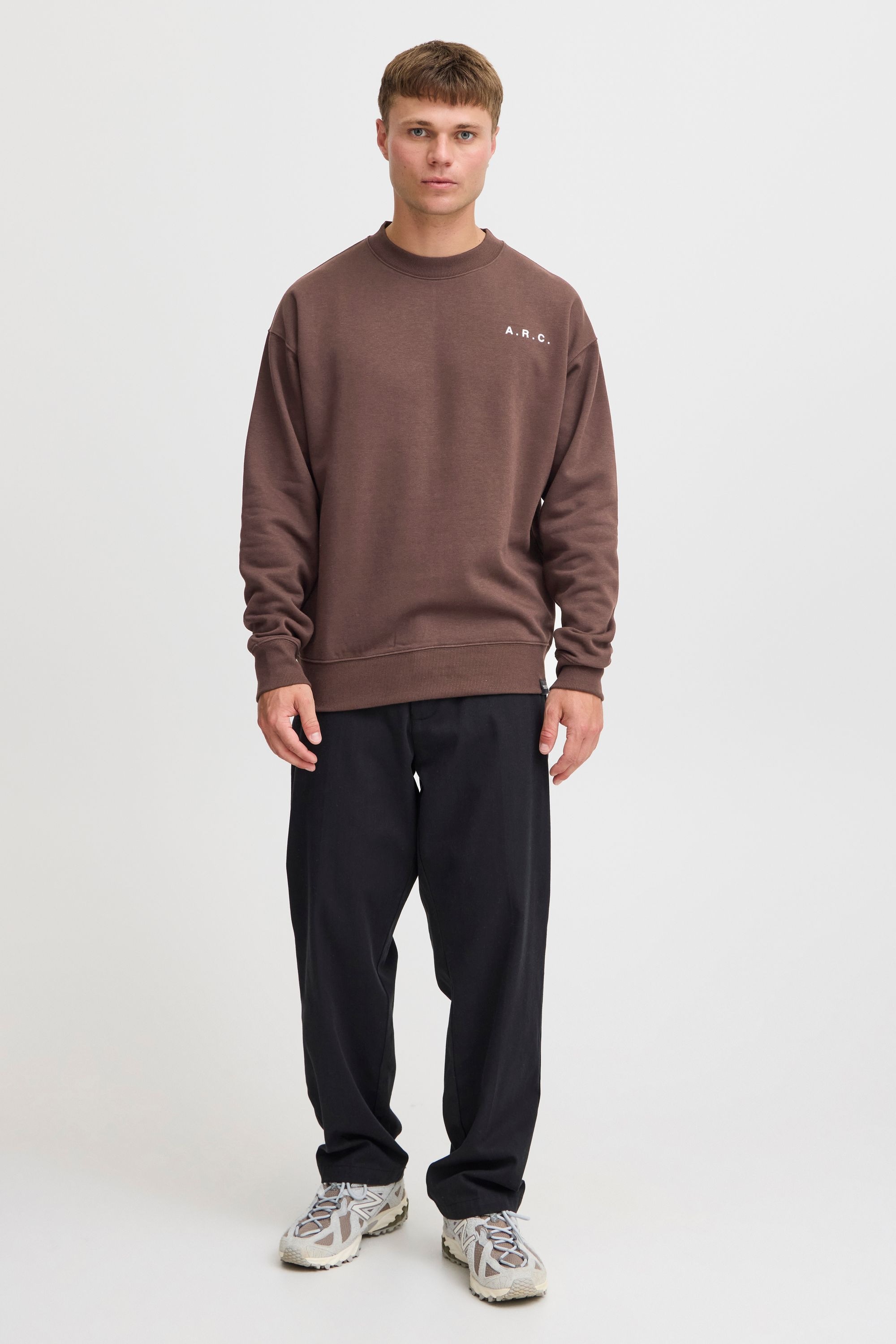 Solid Longpullover "Sweatshirt SDHannes" günstig online kaufen