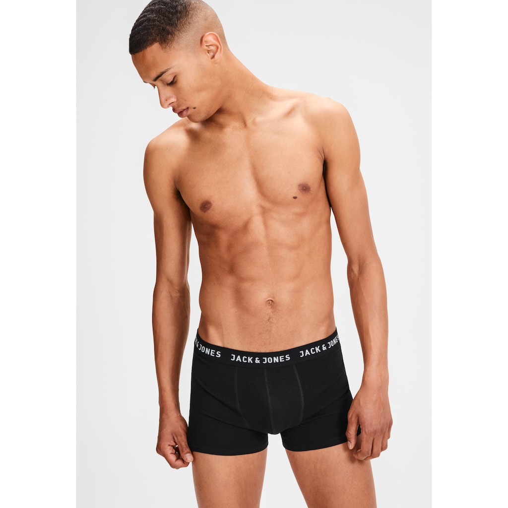 Jack & Jones Boxer, (Packung, 5 St.), mit Logobündchen