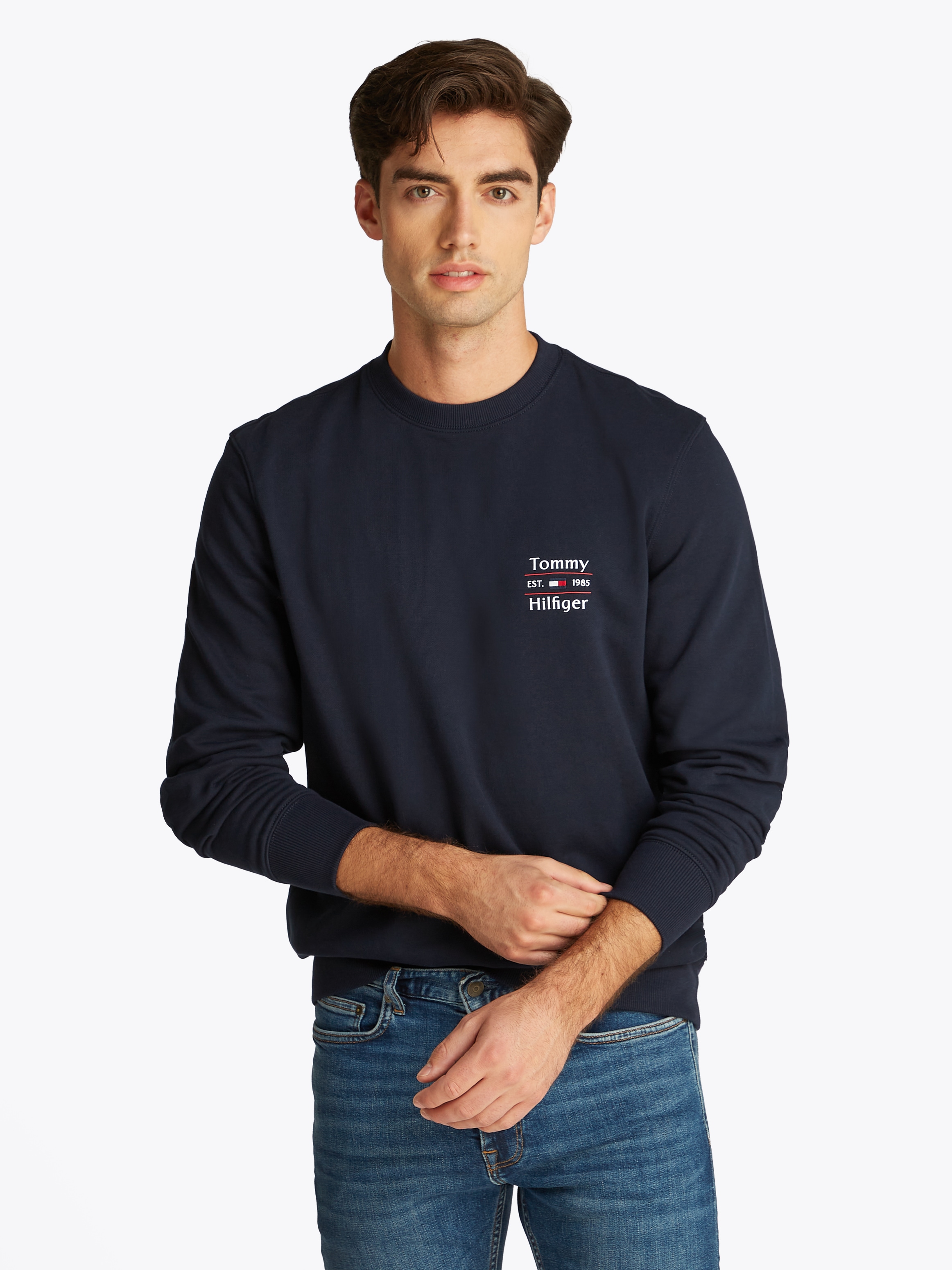 Tommy Hilfiger Sweatshirt "HILFIGER STACK SWEATSHIRT" günstig online kaufen