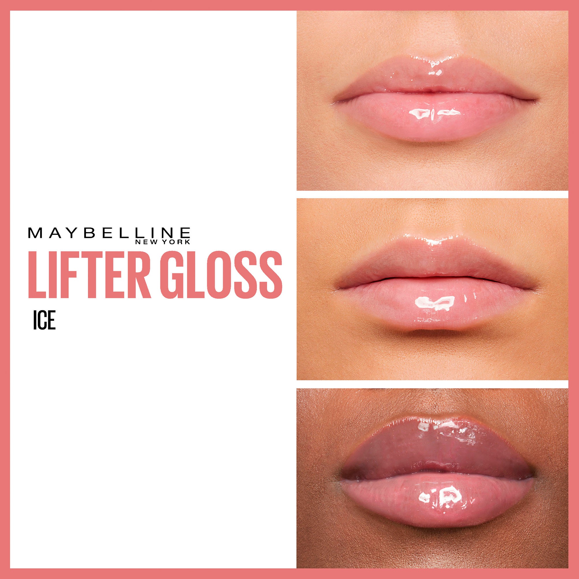 MAYBELLINE NEW YORK Lipgloss »Lifter Gloss«, mit natürlichen Inhaltstoffen
