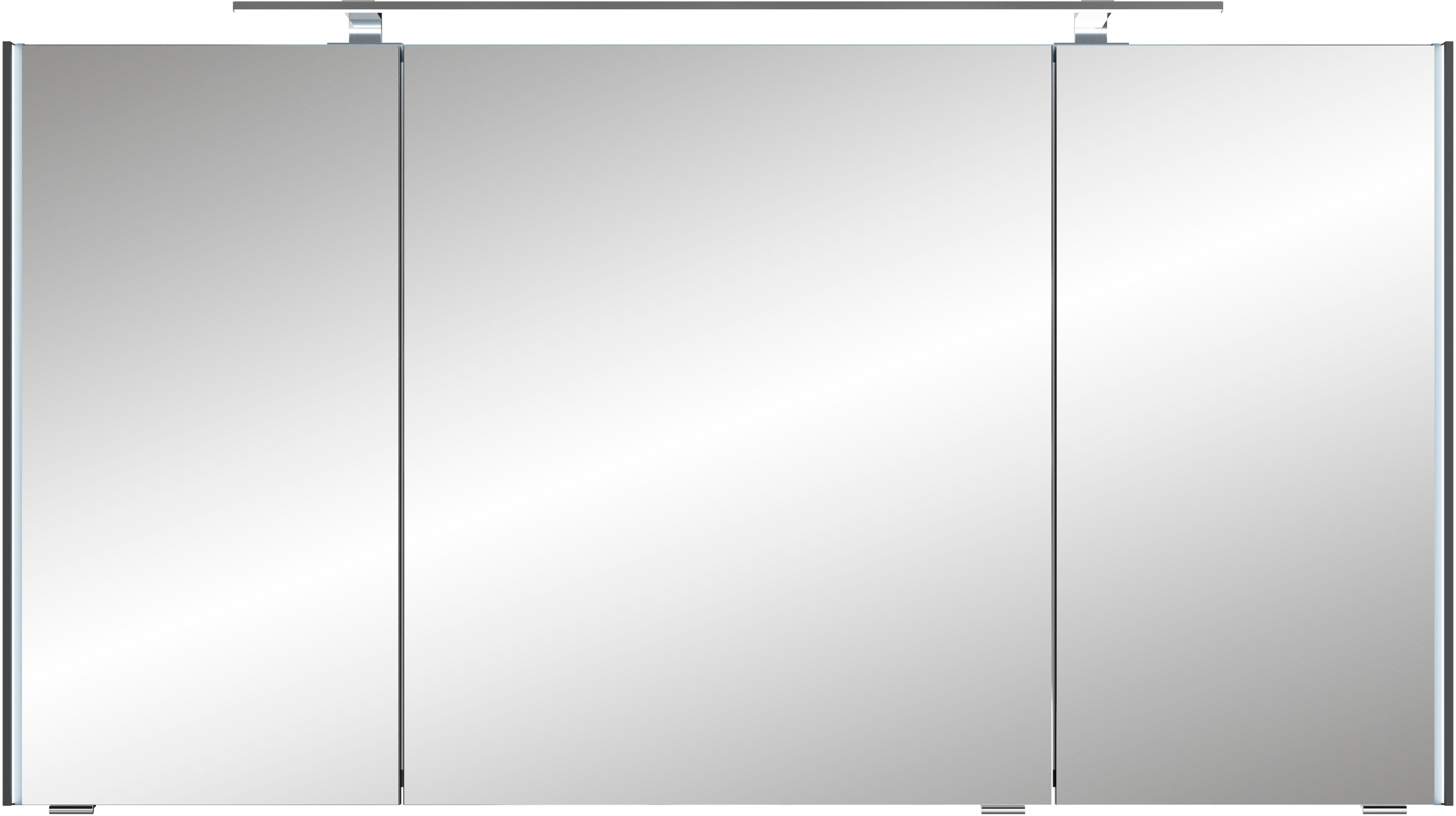 Saphir Spiegelschrank »Serie 7045 Badezimmer-Spiegelschrank inkl. LED-Beleuchtung, 3 Türen«, Badschrank 133,2 cm breit, inkl. LEDplus Schalter und Türdämpfer