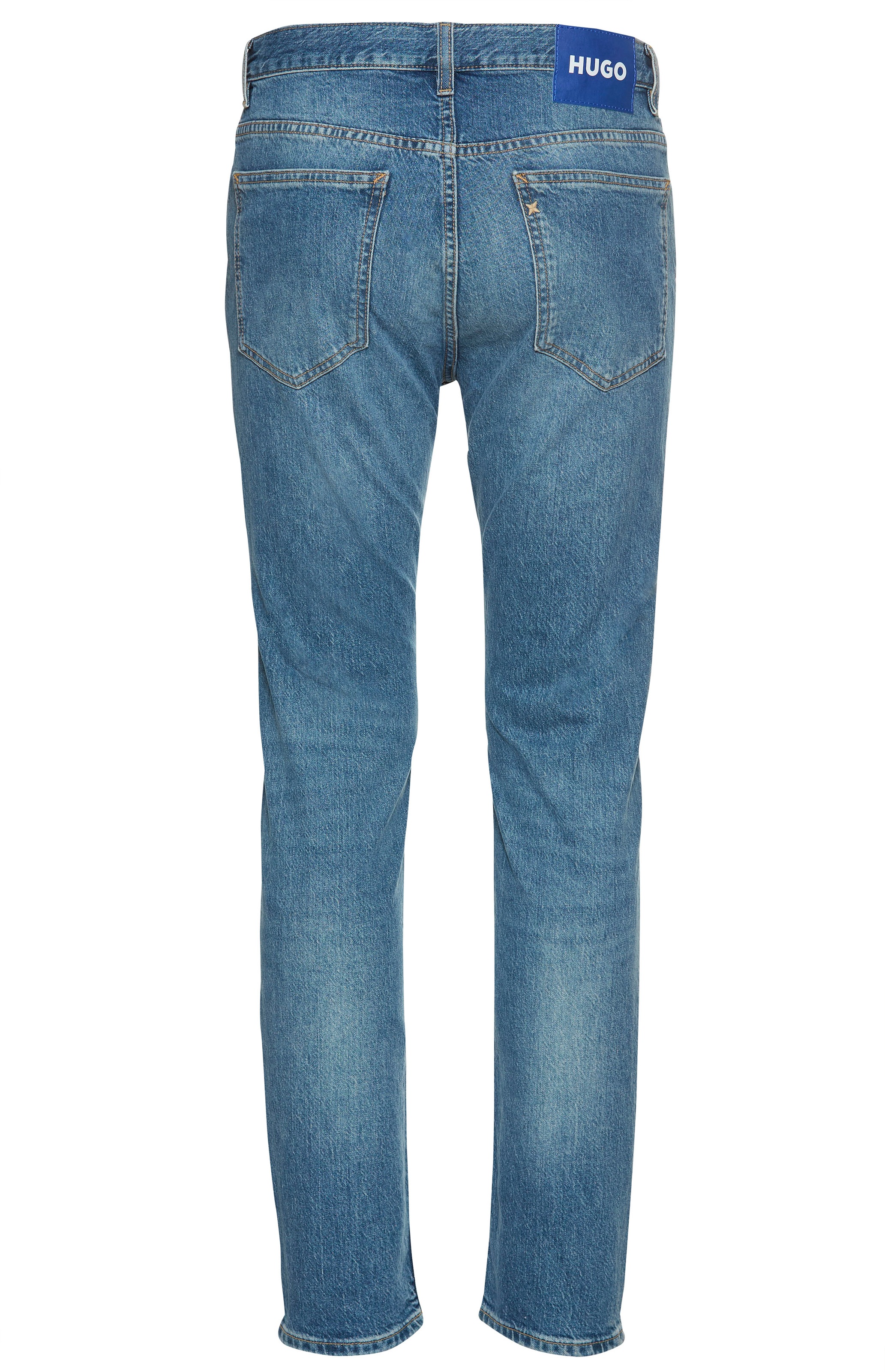 HUGO Blue Slim-fit-Jeans "Ash", mit Stone-washed-Finish günstig online kaufen