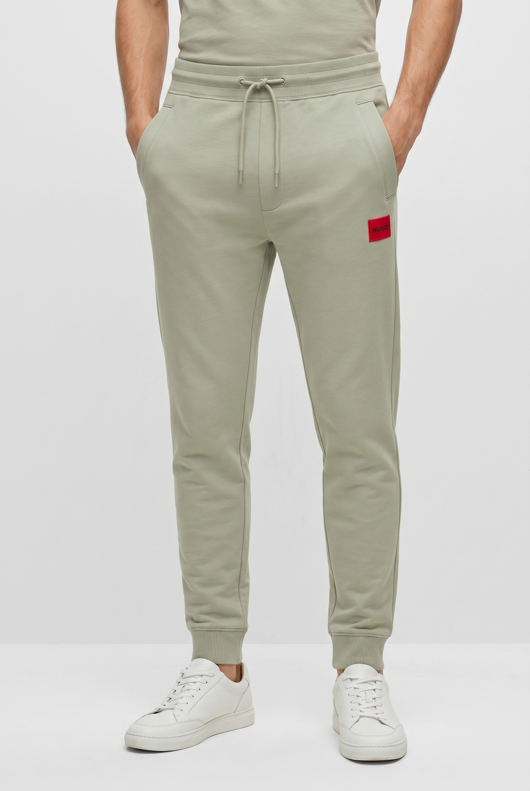 HUGO Sweathose "Doak" elastischer Bund, Regular Fit, Seitentaschen, Gesäßtasche
