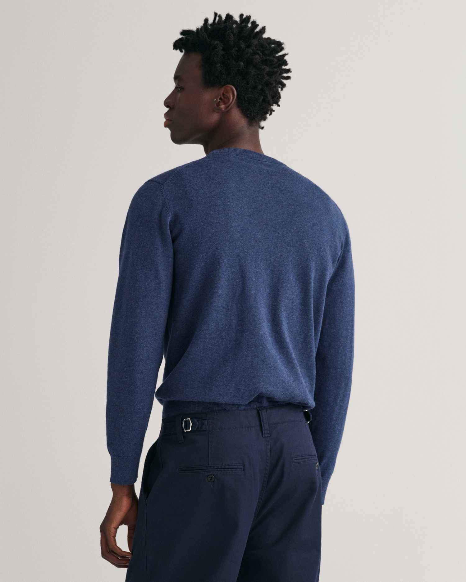 Gant Rundhalspullover "CLASSIC COTTON C-NECK", Premium Strickpullver aus we günstig online kaufen