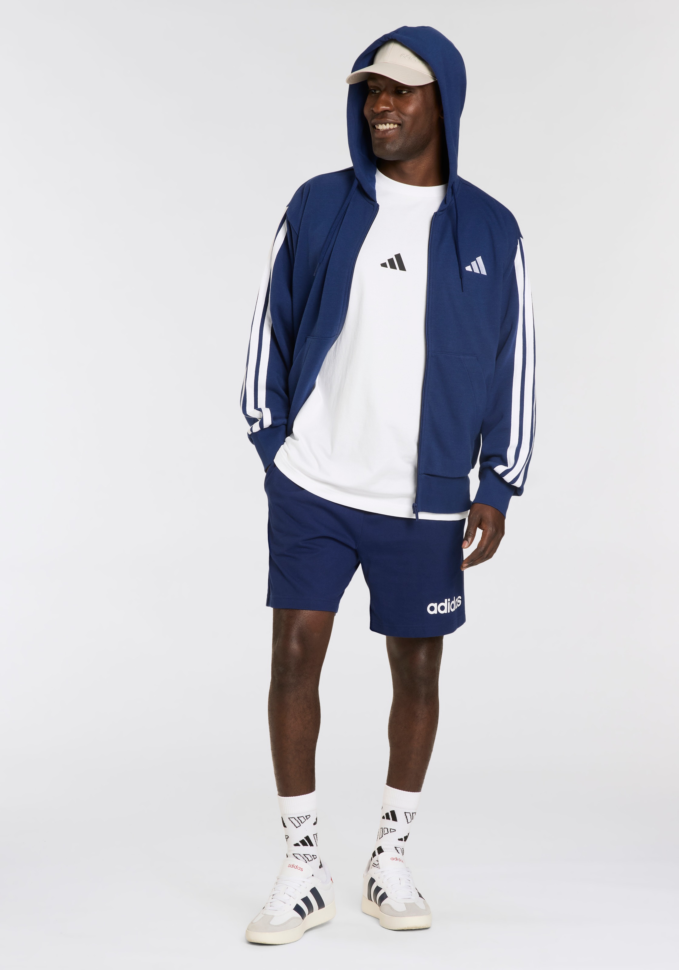 adidas Sportswear Kapuzensweatshirt »M 3S FT FZ HD«