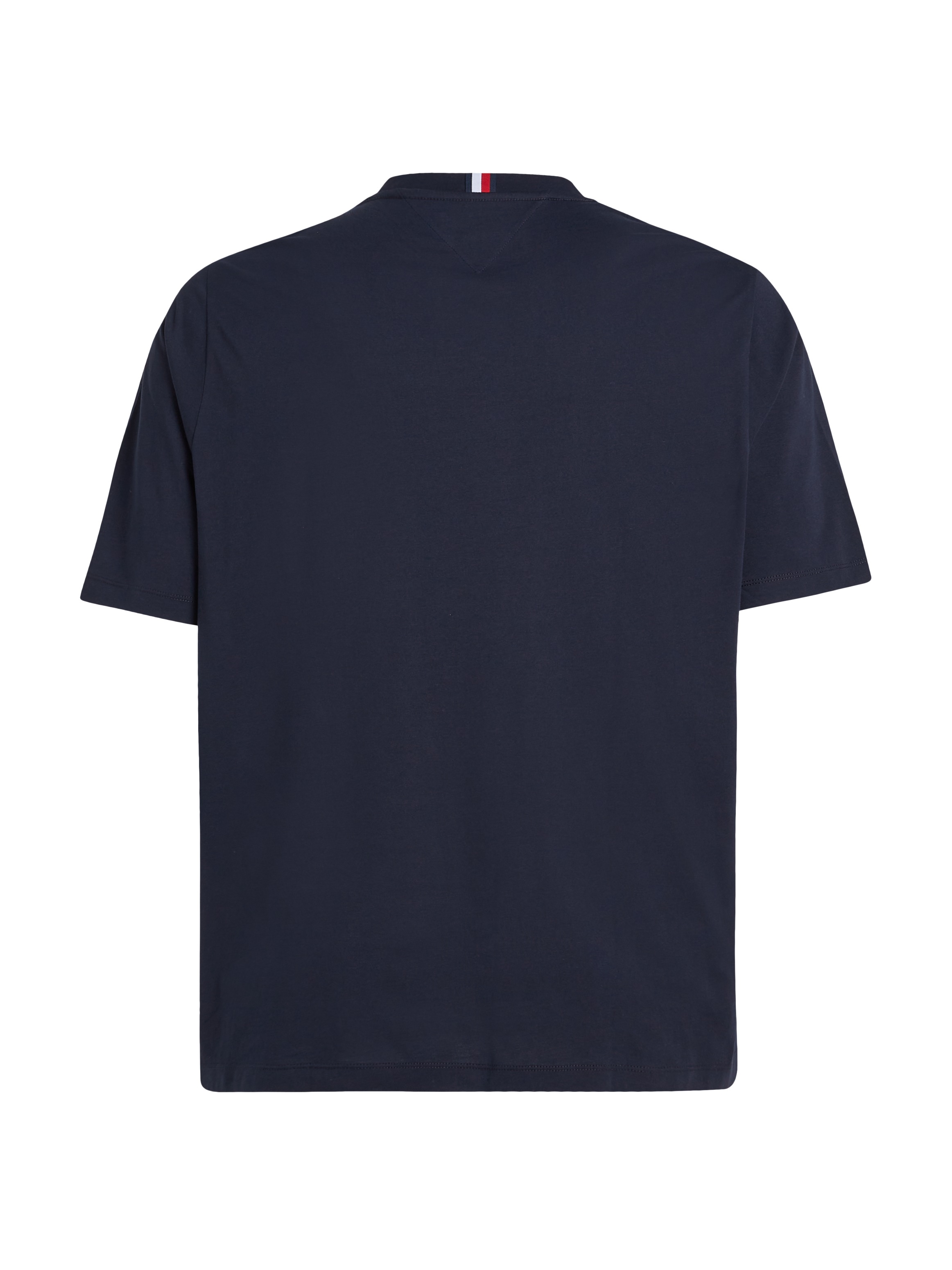 Tommy Hilfiger Big & Tall T-Shirt »BT-CHEST STRIPE TEE-B«, Große Größen mit Logostickerei