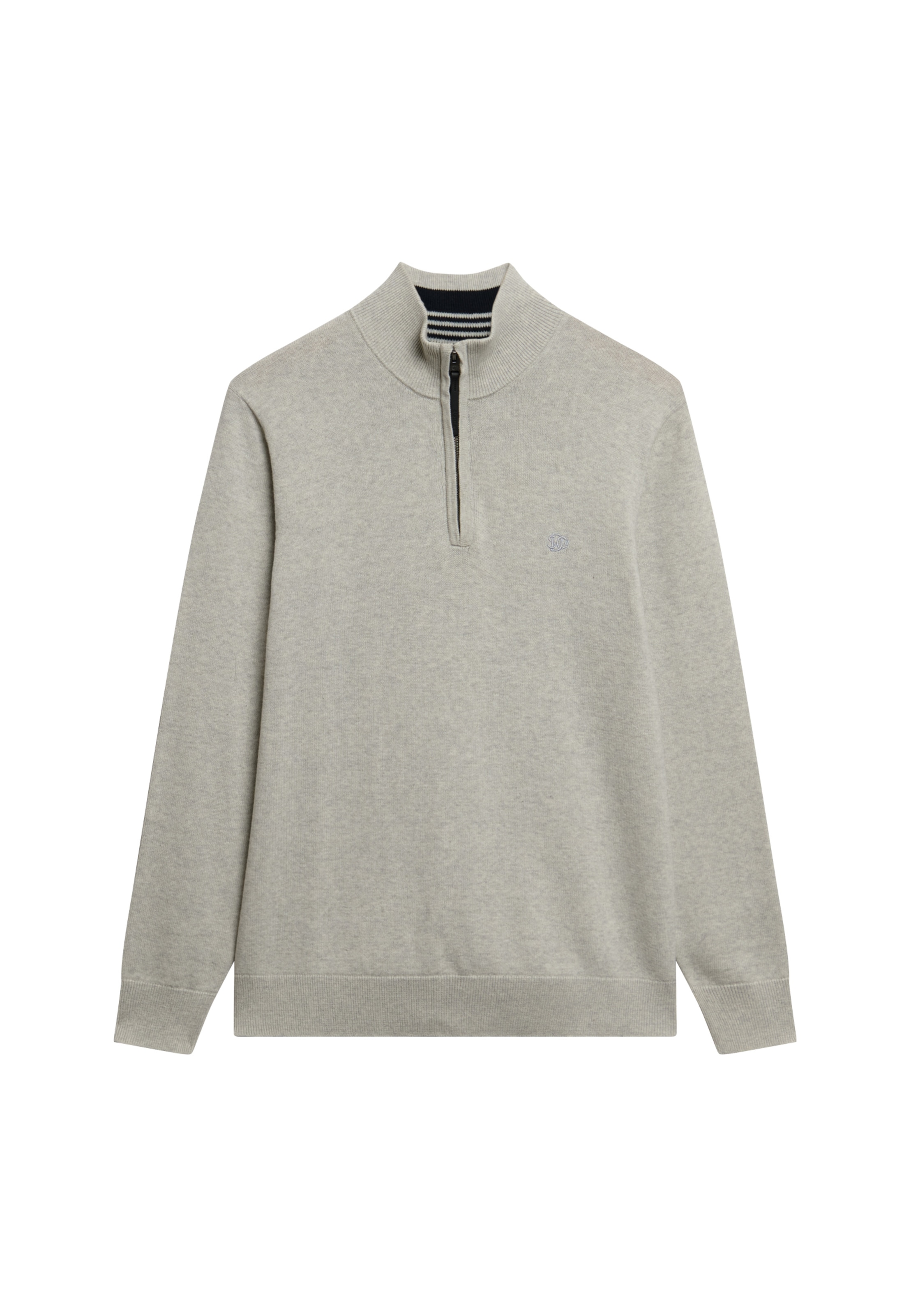 Superdry Strickpullover »ESSENTIALS COTTON HALF ZIP«