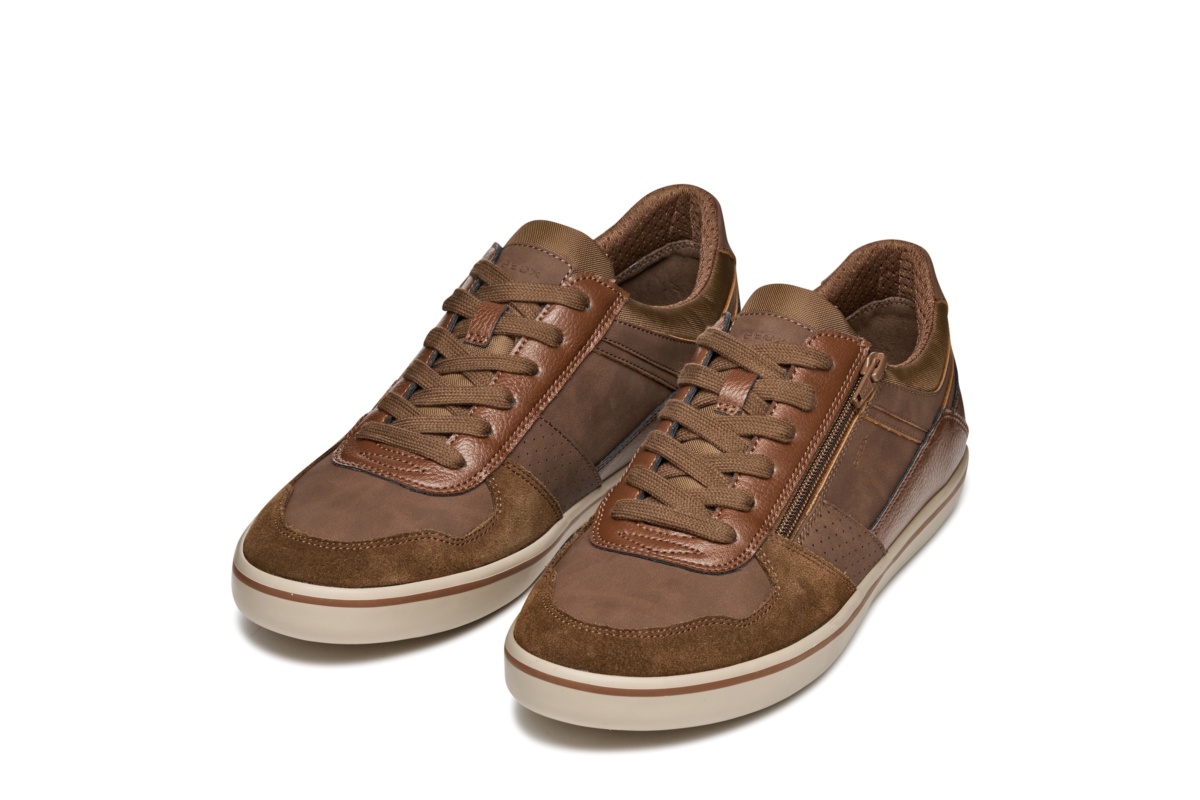 Geox Sneaker "U ELVER", Schnürschuh, Freizeitschuh mit Textilfutter günstig online kaufen