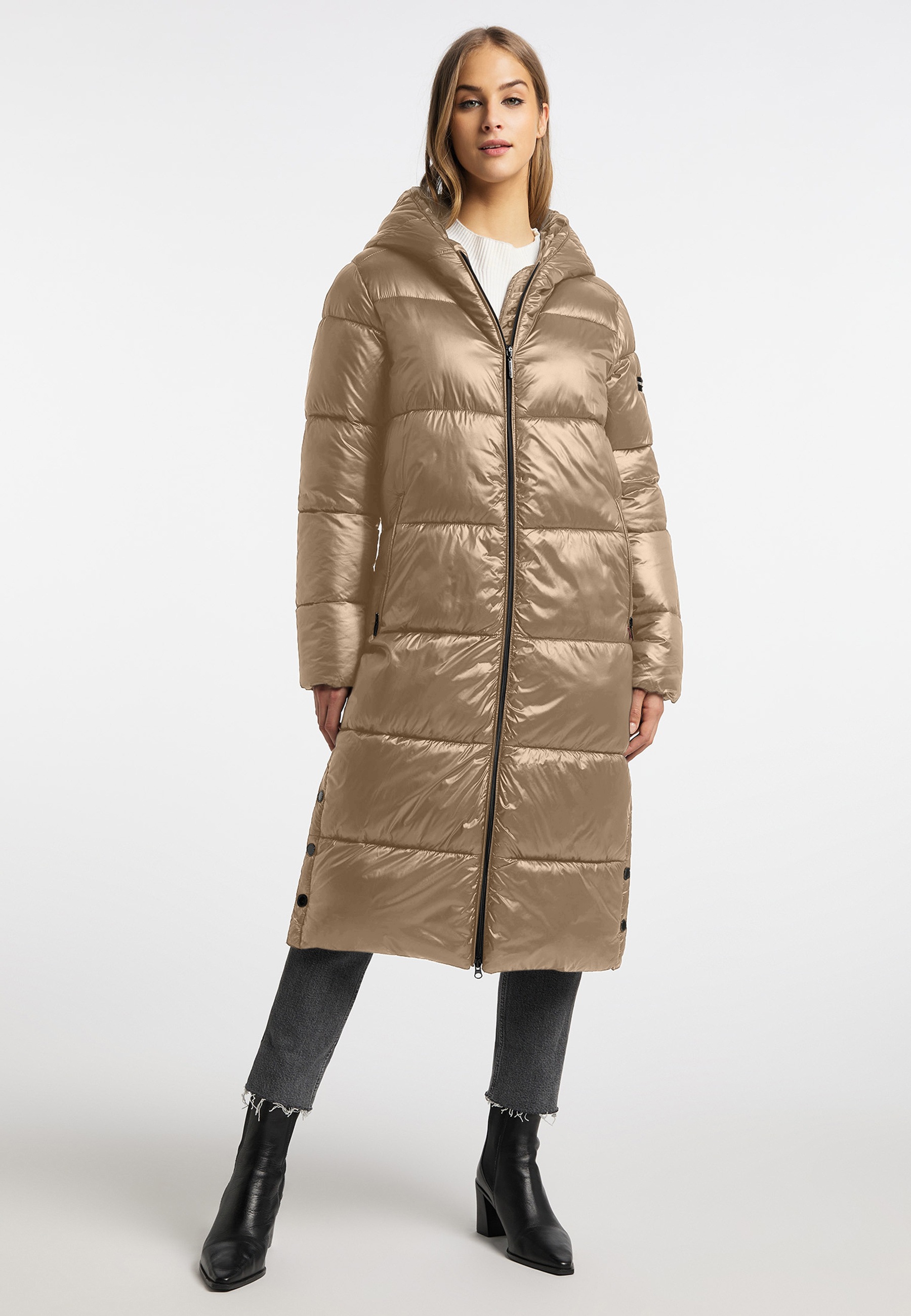 Frieda & Freddies Langmantel "Thermolite Coat", mit dezenten Farbdetails