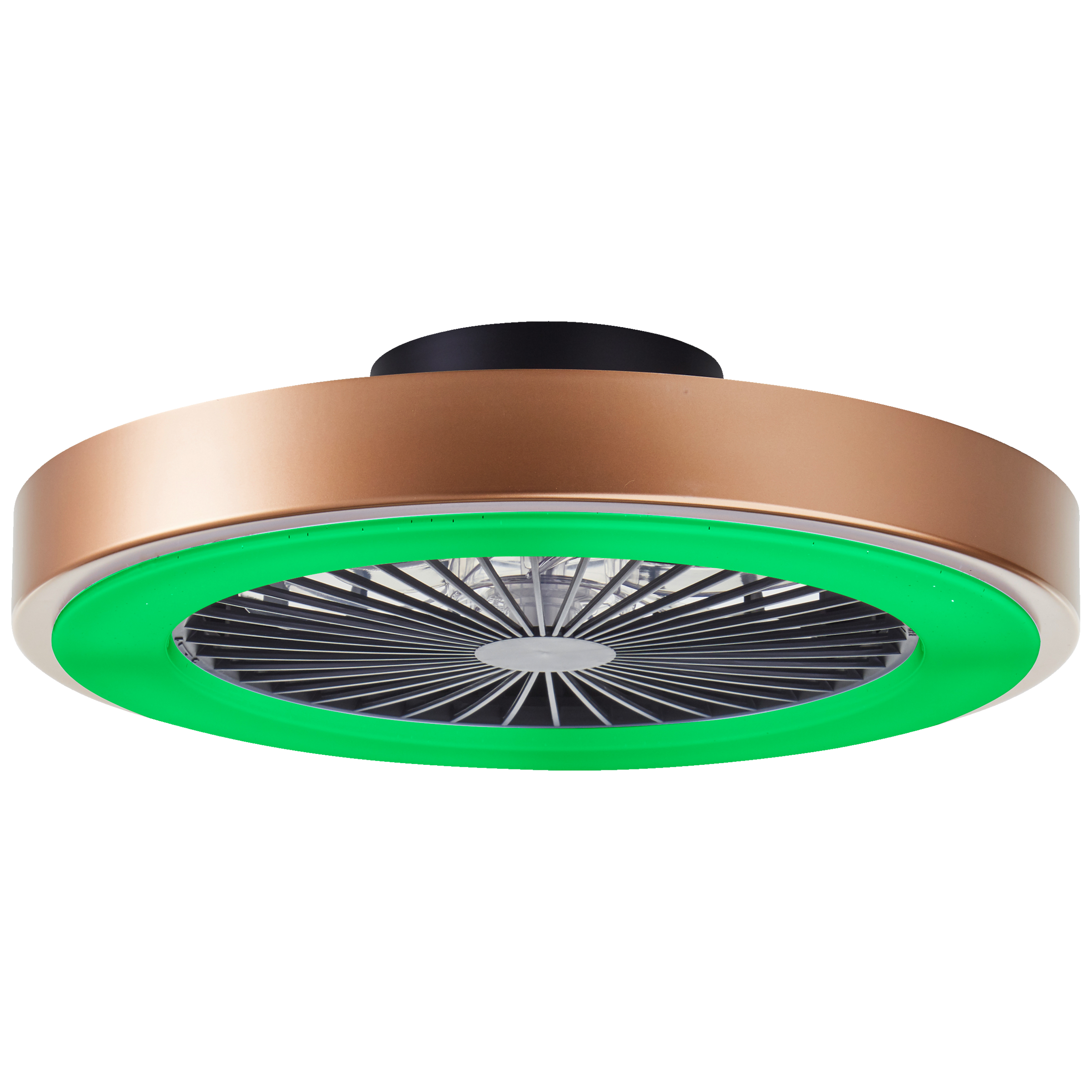 Brilliant LED Deckenleuchte »Slimline«, LED Deckenleuchte, Ventilator, ICRGB, CCT, 49 cm, 4700 lm, 3000-6500 K