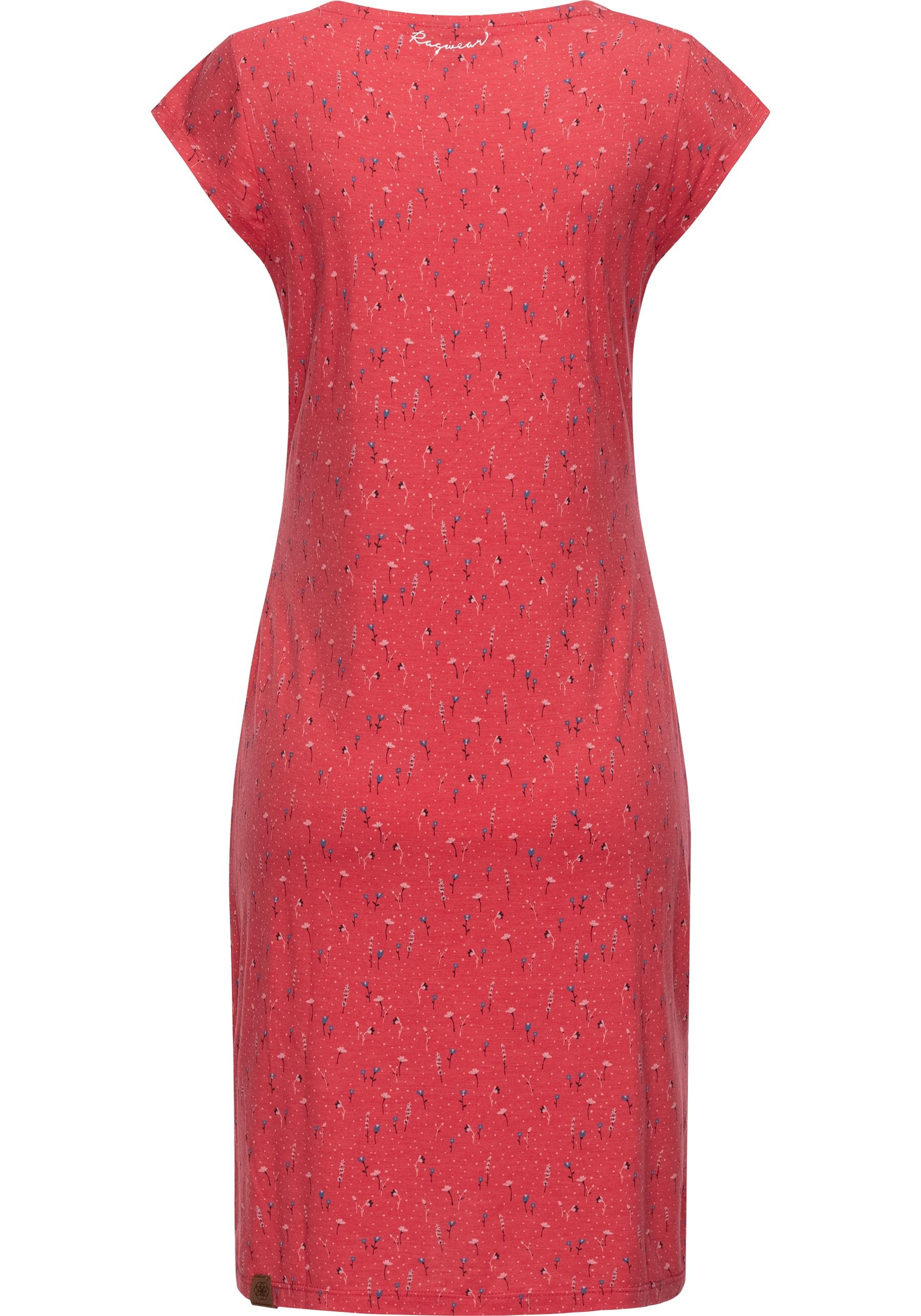 Thumbnail - Ragwear Shirtkleid "Rivan Print" Eingrifftaschen stylisches Sommerkleid mit Alloverprint