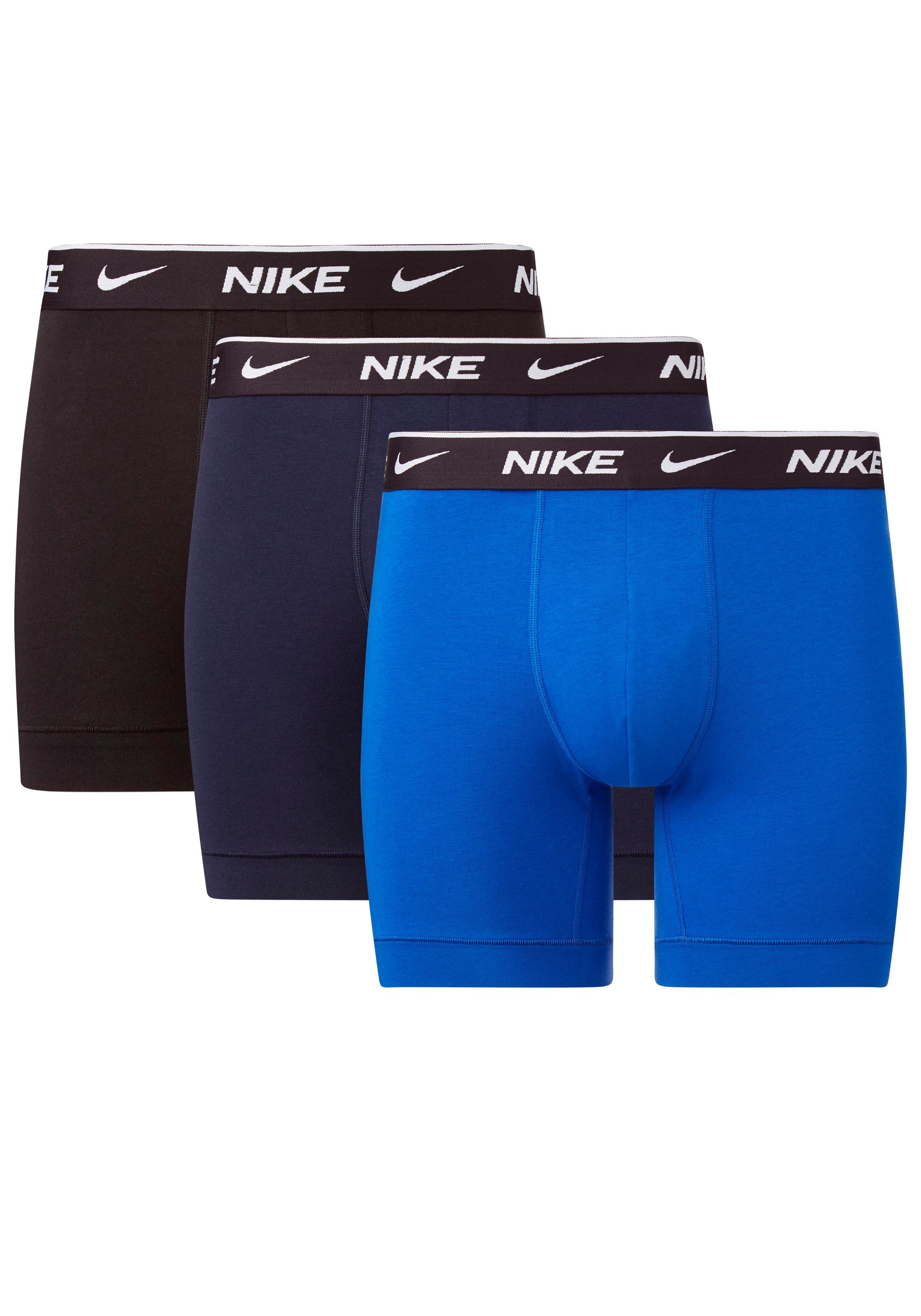 NIKE Underwear Boxer "BRIEF 3 PACK", (3 St.), mit besonders langem Bein und günstig online kaufen