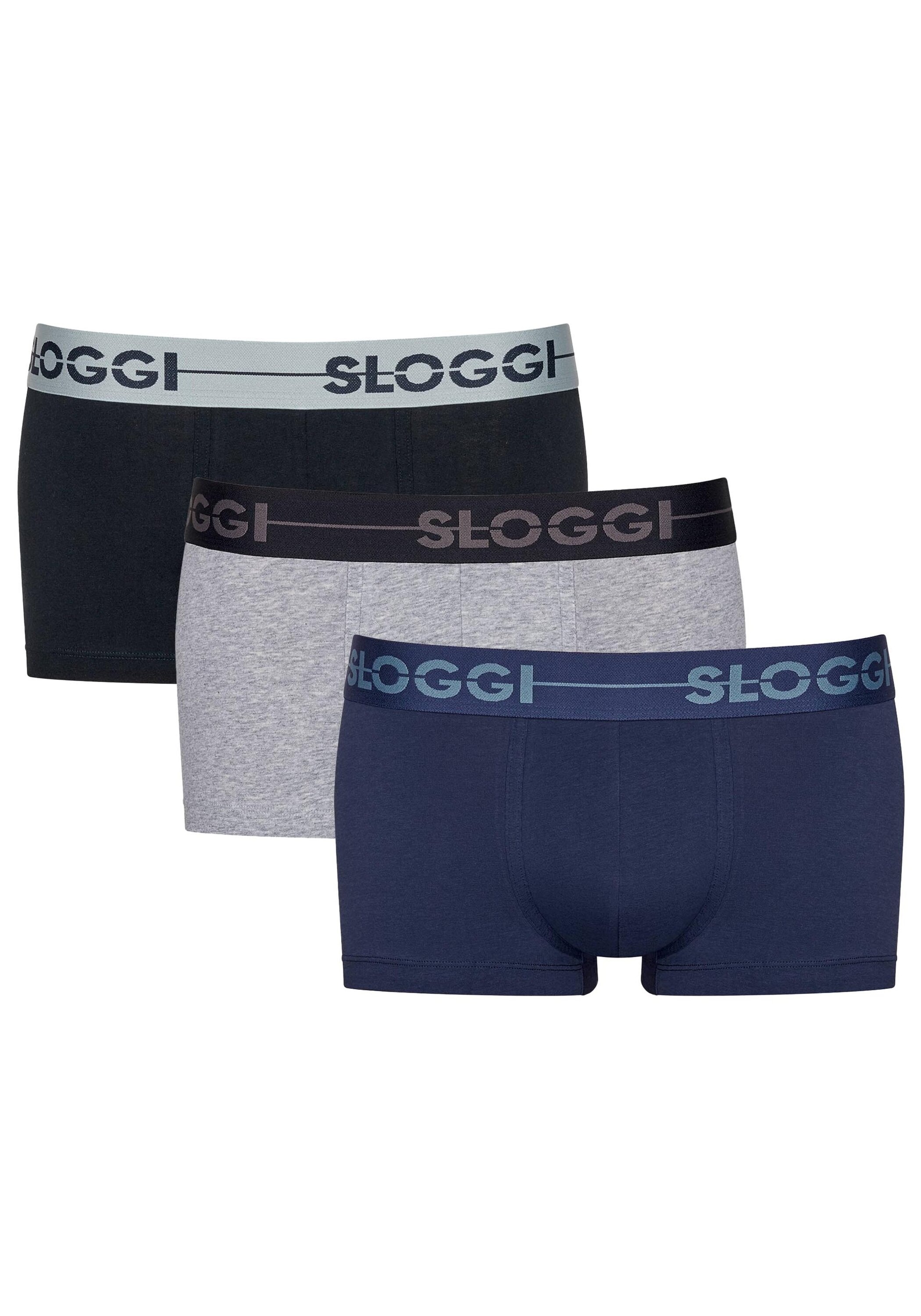 sloggi Boxershorts "Boxershort men GO Hipster C3P 3er Pack" günstig online kaufen