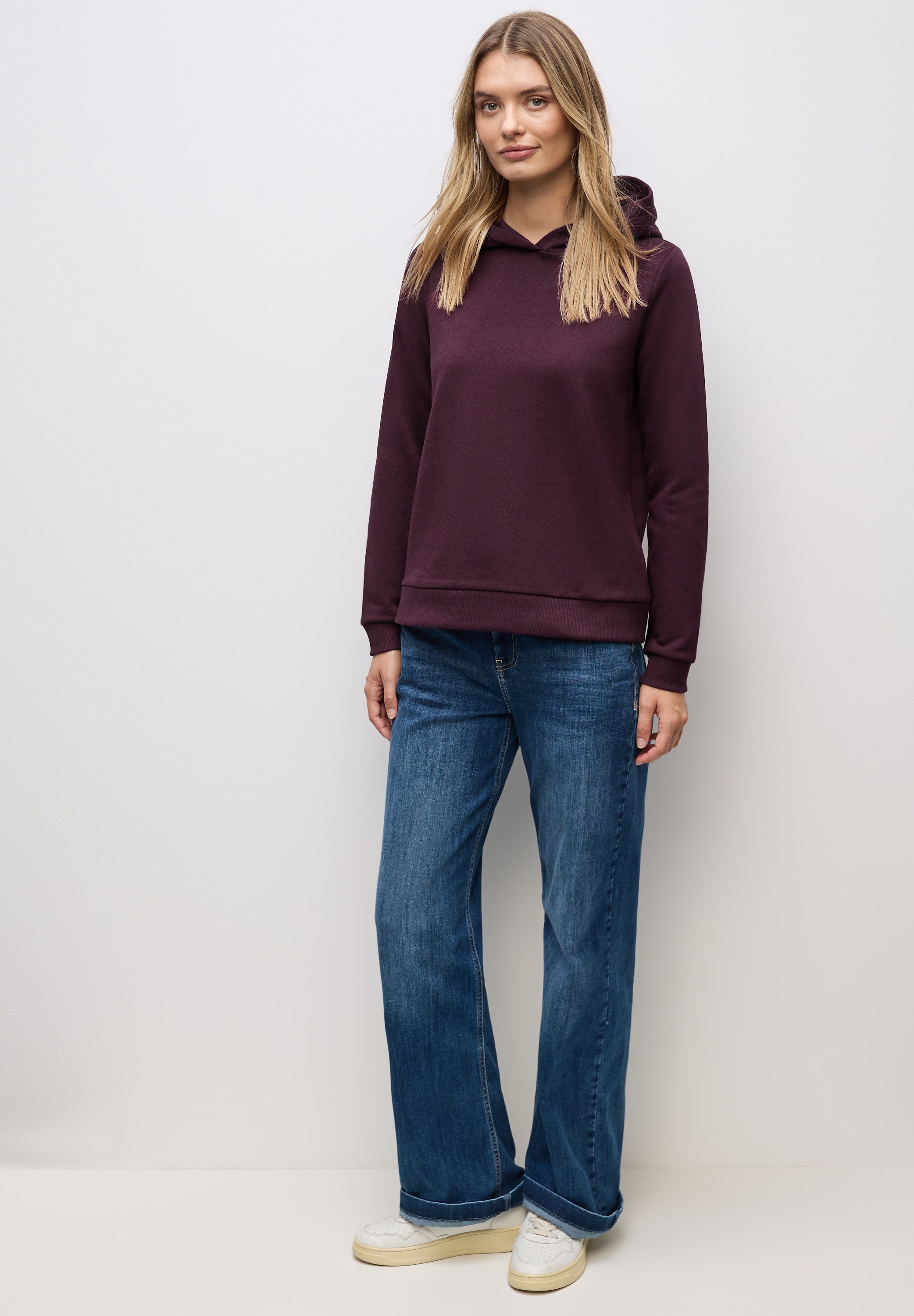STREET ONE Hoodie, im soften Baumwoll-Mix