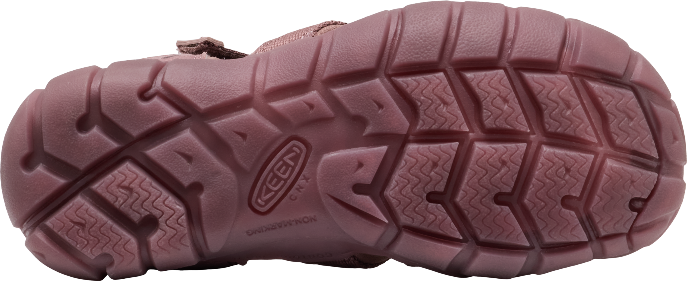 Sandale KEEN "SEACAMP II CNX", Jungen, Gr. 38, mauve, Synthetik, Schuhe Sandale 3
