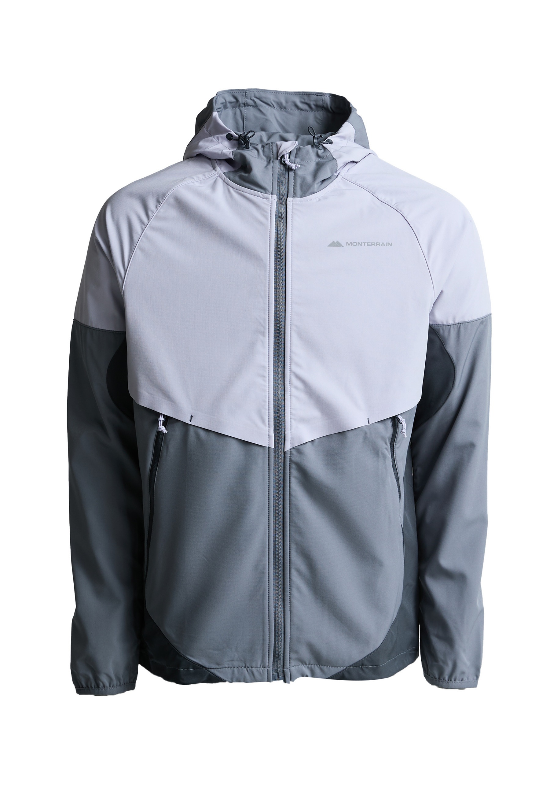 Monterrain Outdoorjacke "Monterrain VAULT WOVEN HOODY" 1 Stk. tlg. mit Kapuze