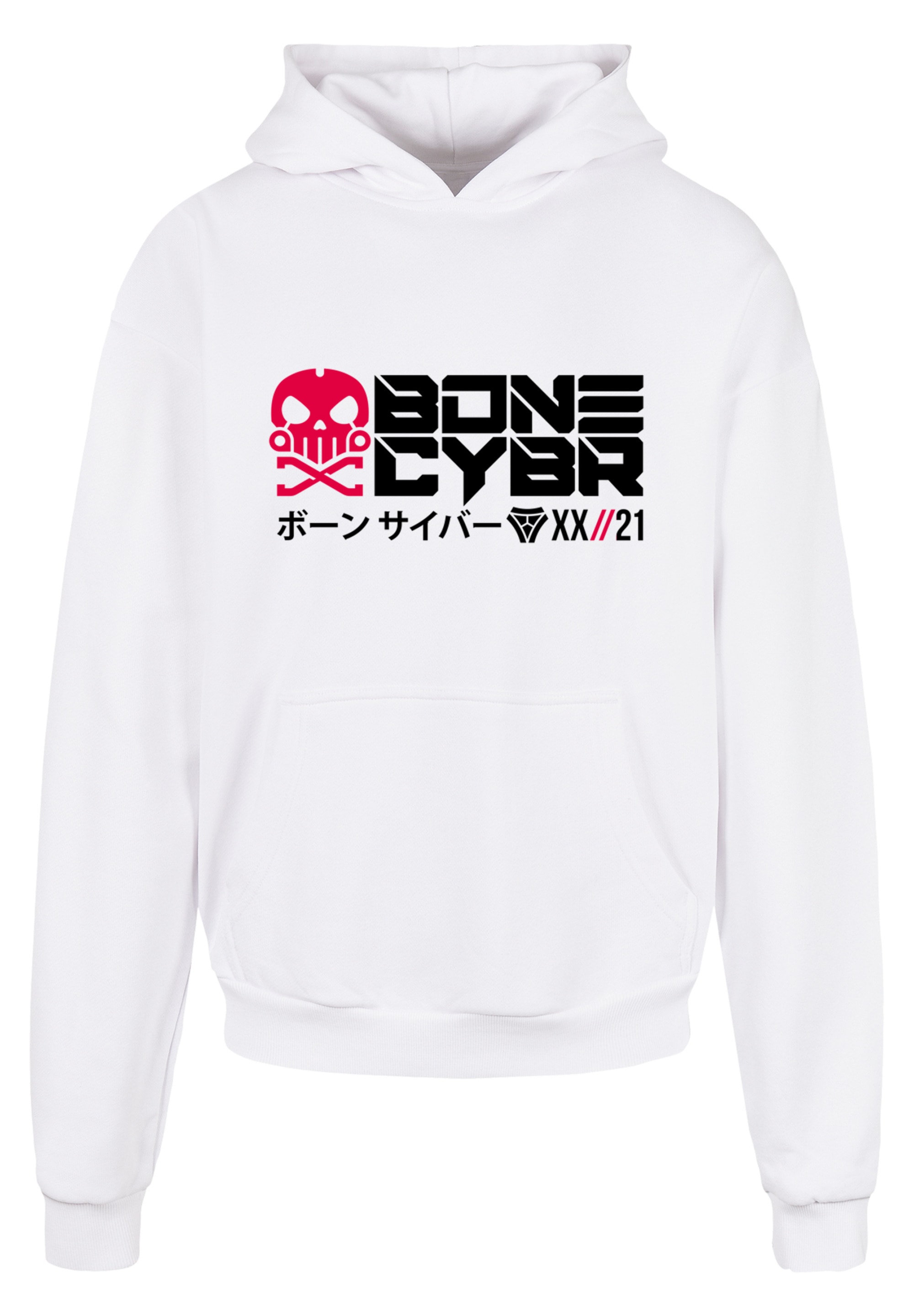 F4NT4STIC Kapuzenpullover »ULTRA HEAVY MUSTERBRAND BONE CYBER«, Print