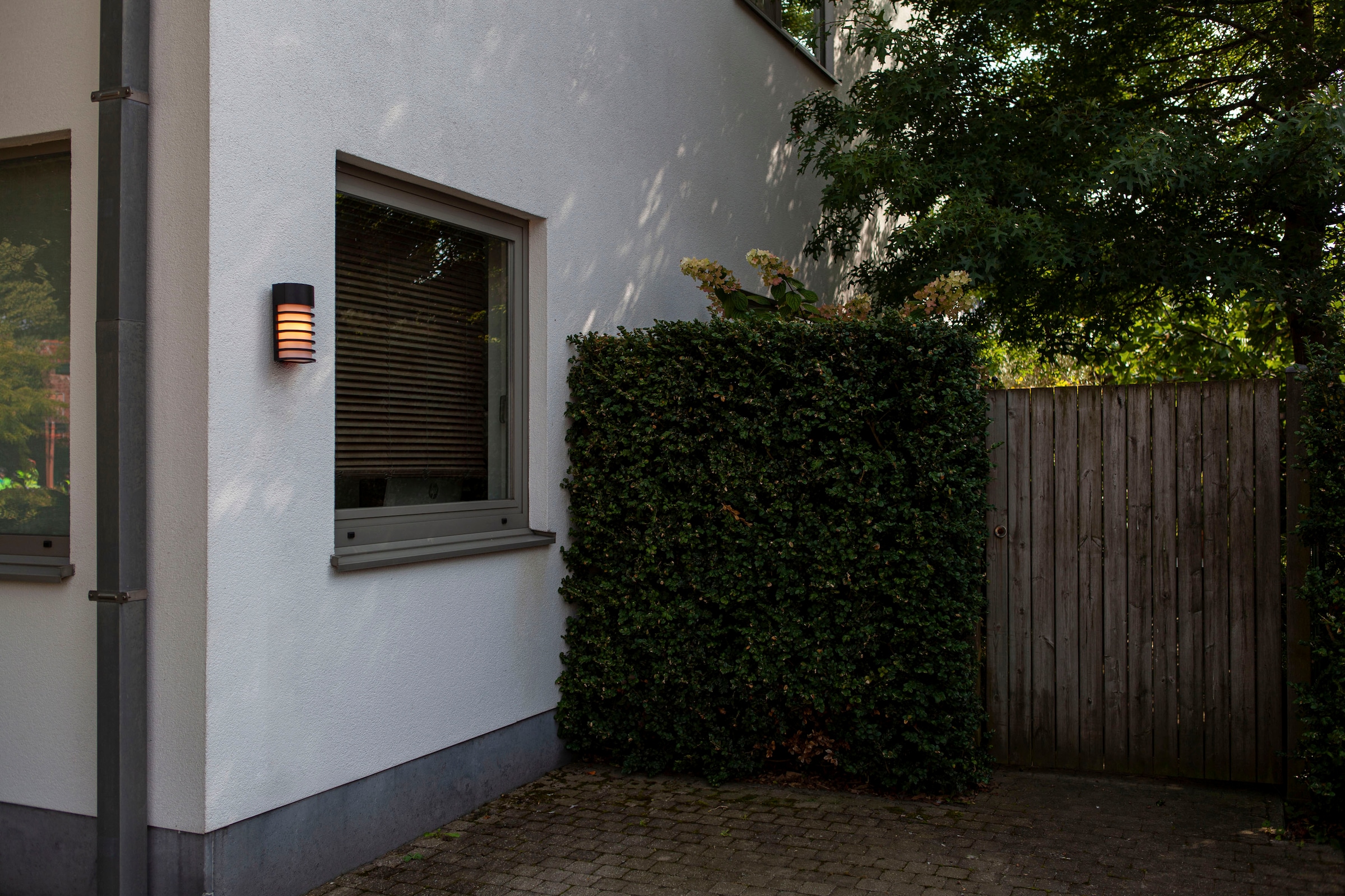 LUTEC Außen-Wandleuchte »FULTON«, Leuchtmittel E27 | Leuchtmittel wechselbar