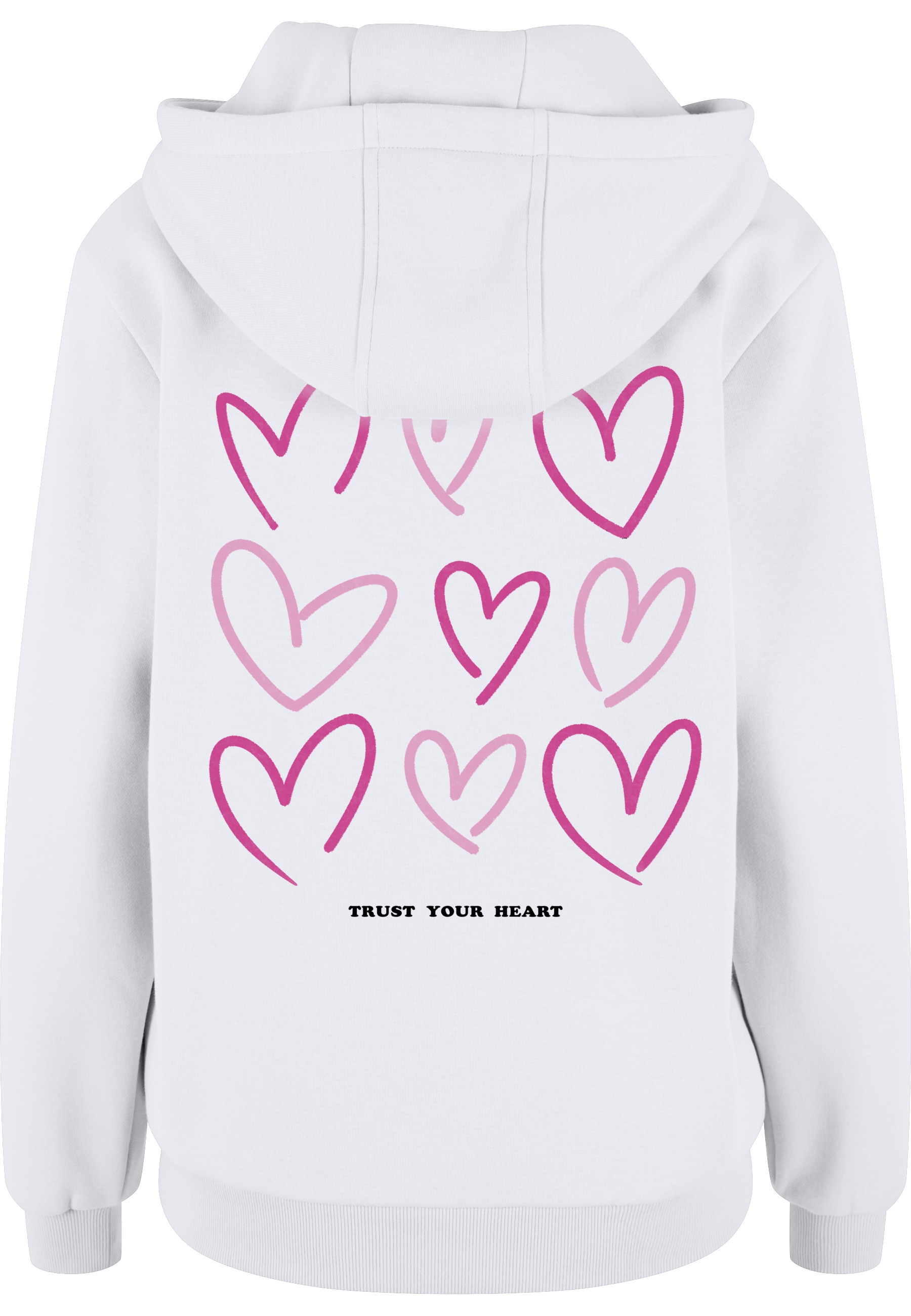 Miss Tee Kapuzenpullover »Miss Tee Always Trust Your Heart Ladies Fluffy Hoody« 1