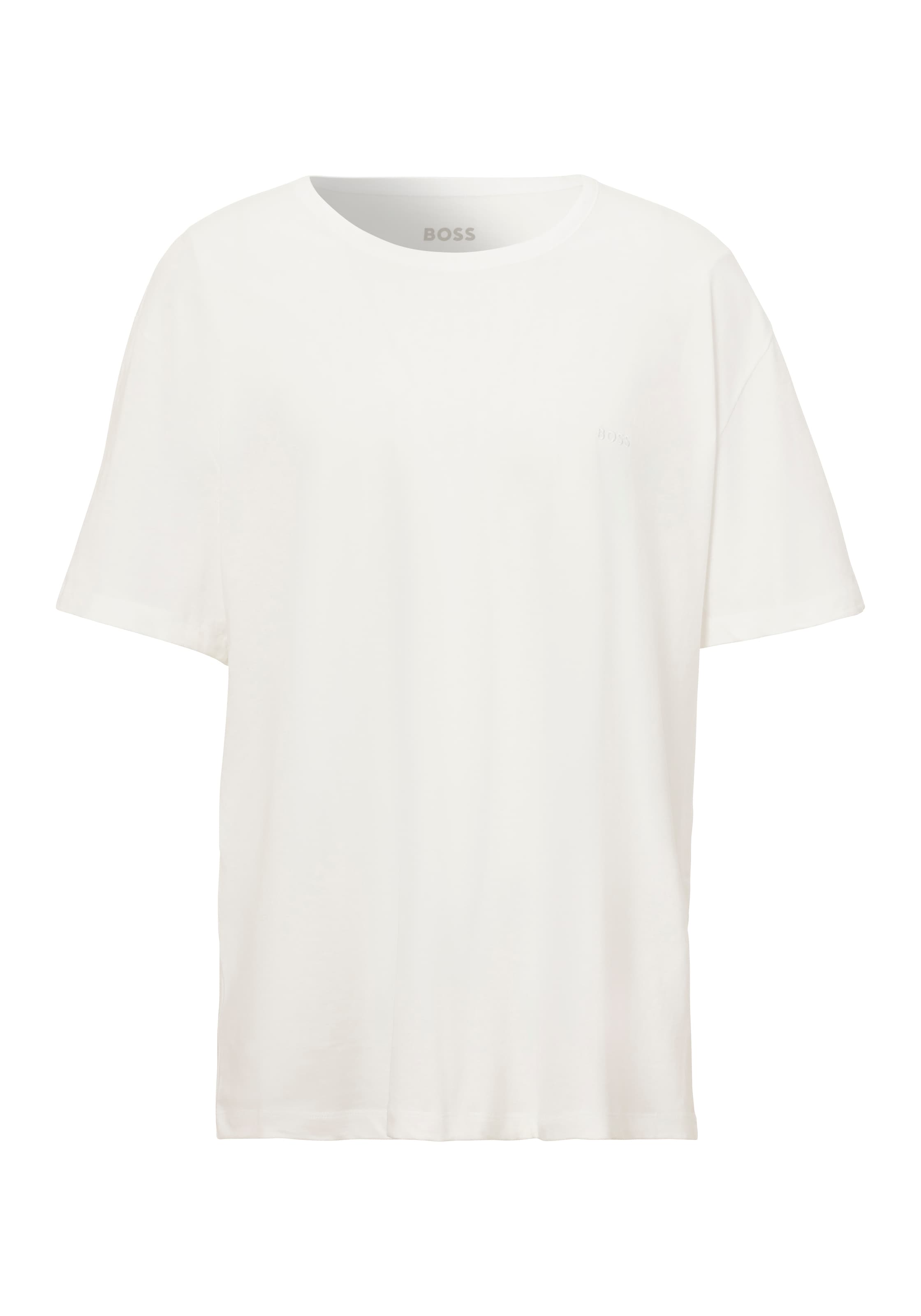 BOSS Rundhalsshirt »B-TShirtRN 2P Comfor«, (Packung, 2 tlg., 2er-Pack), mit tonalen Logo