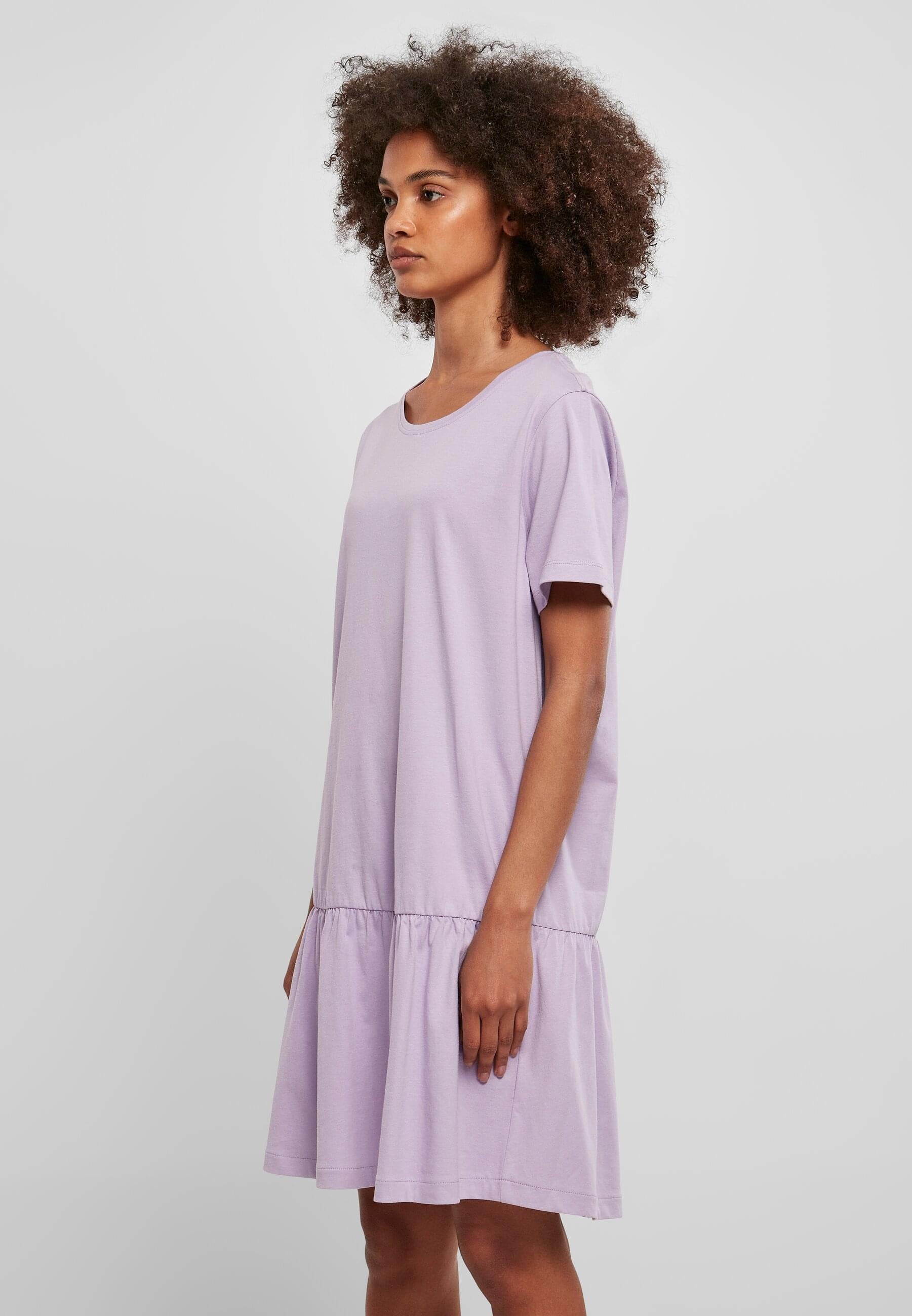 URBAN CLASSICS Shirtkleid »Urban Classics Damen Ladies Valance Tee Dress«, (1 tlg.)