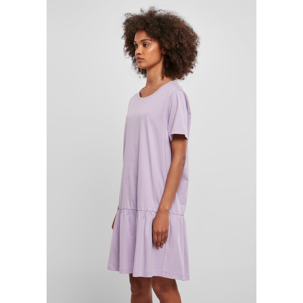 URBAN CLASSICS Shirtkleid »Urban Classics Damen Ladies Valance Tee Dress«, (1 tlg.)