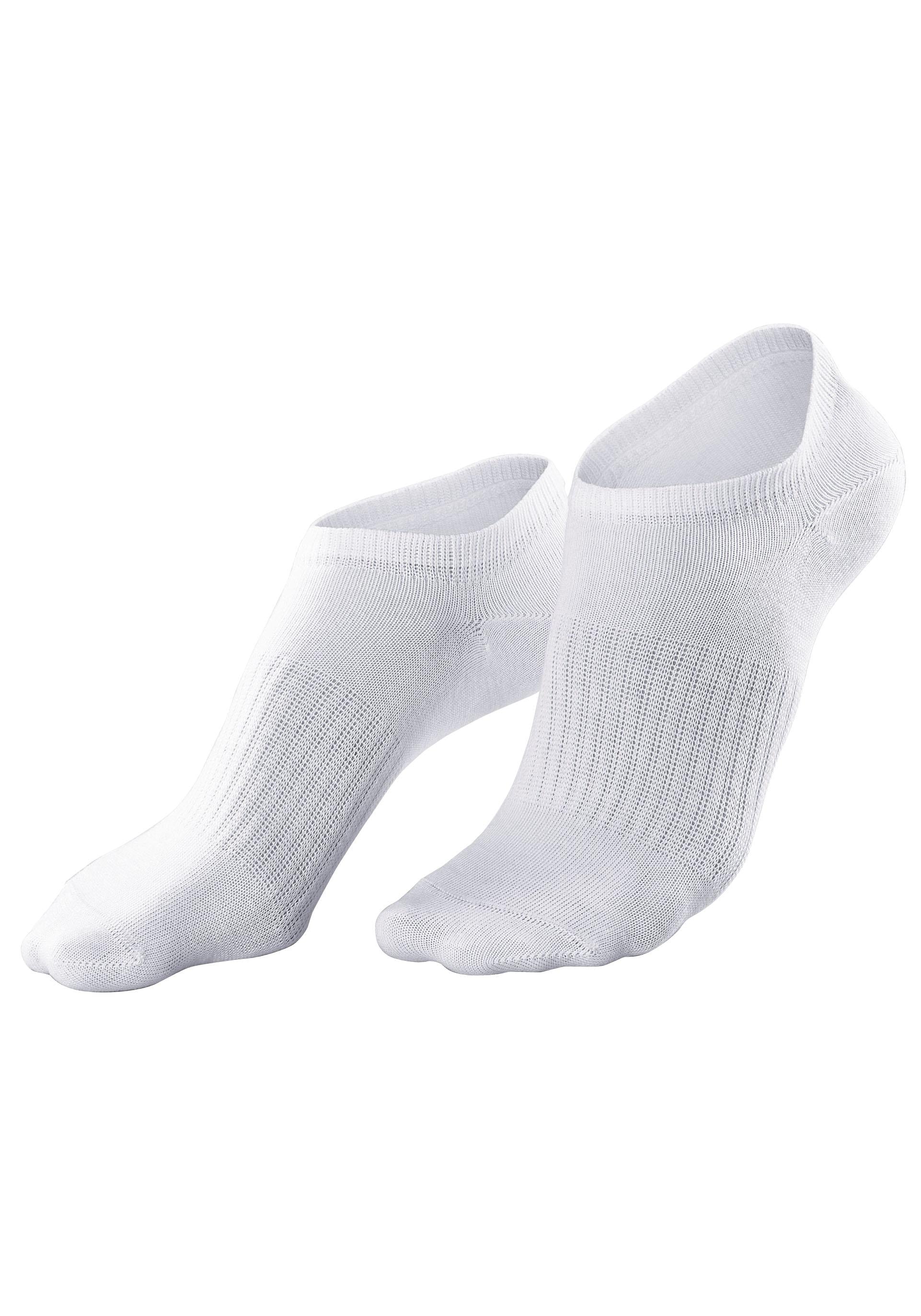 LASCANA ACTIVE Sneakersocken, (Set, 7 Paar), mit Mittelfußgummi