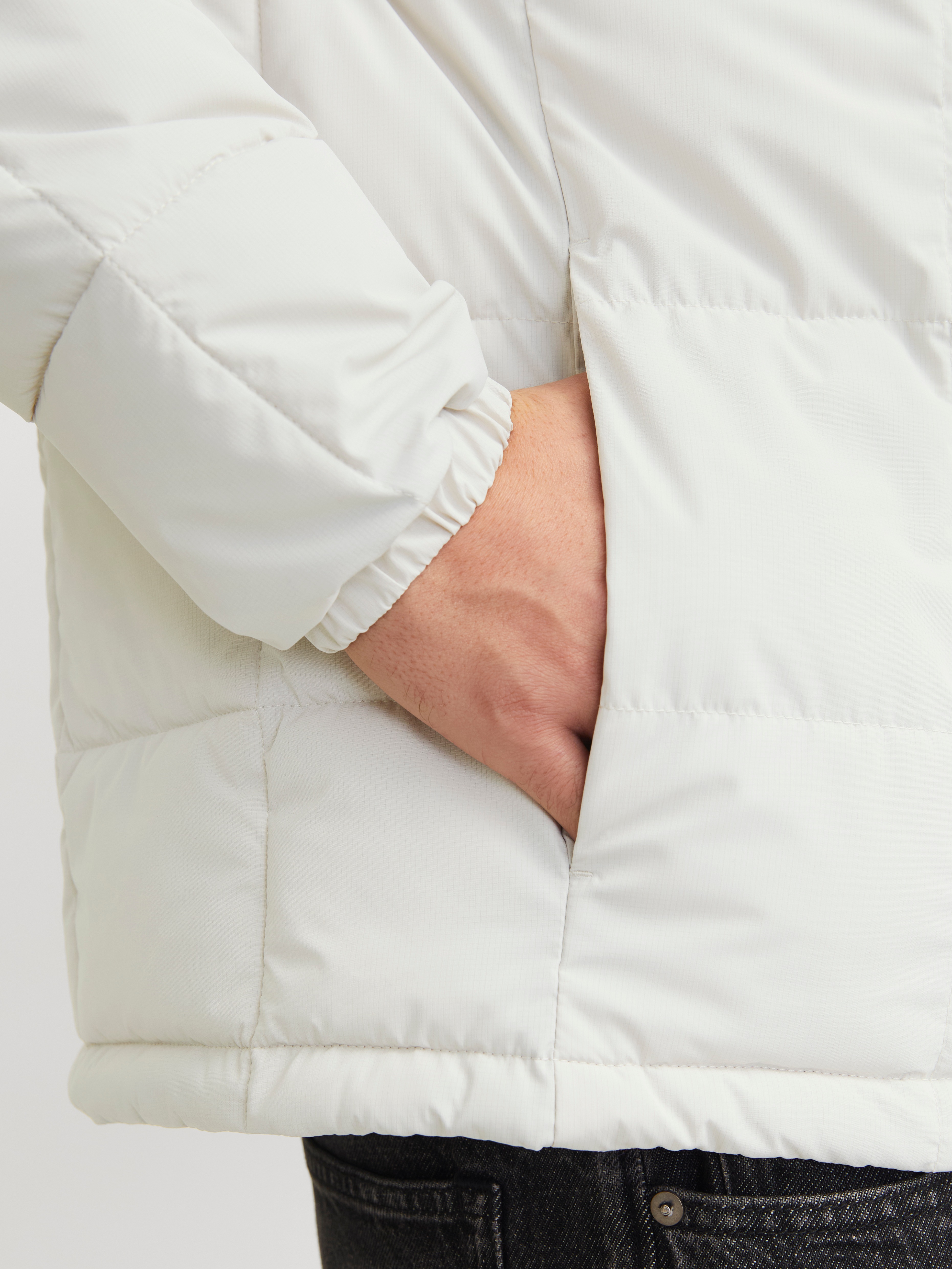 Thumbnail - Jack & Jones Steppjacke "JJBEN SQUARE HOOD JACKET", mit Kapuze