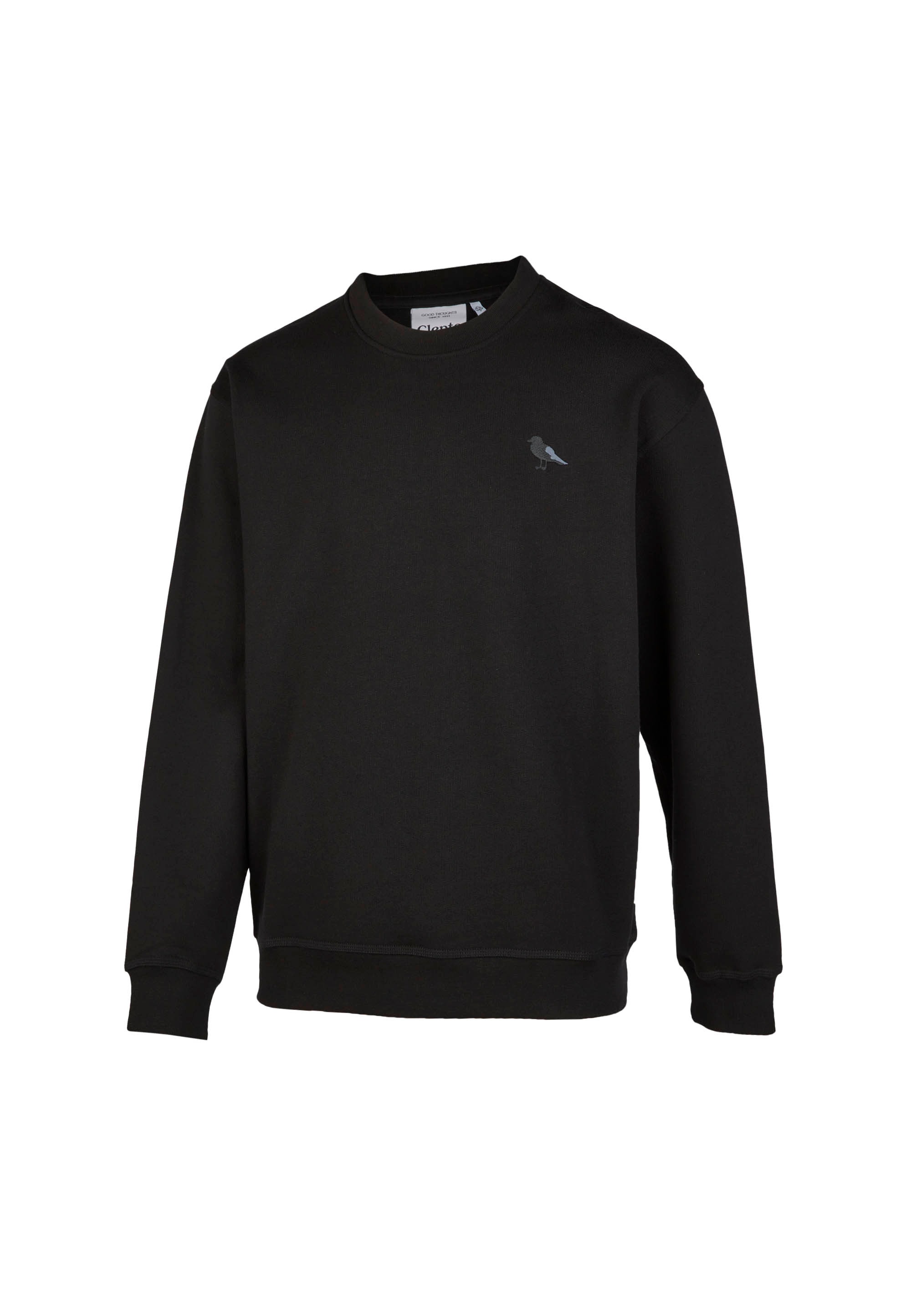 Cleptomanicx Sweatshirt »Embro Gull Mono«, mit schöner Stickerei