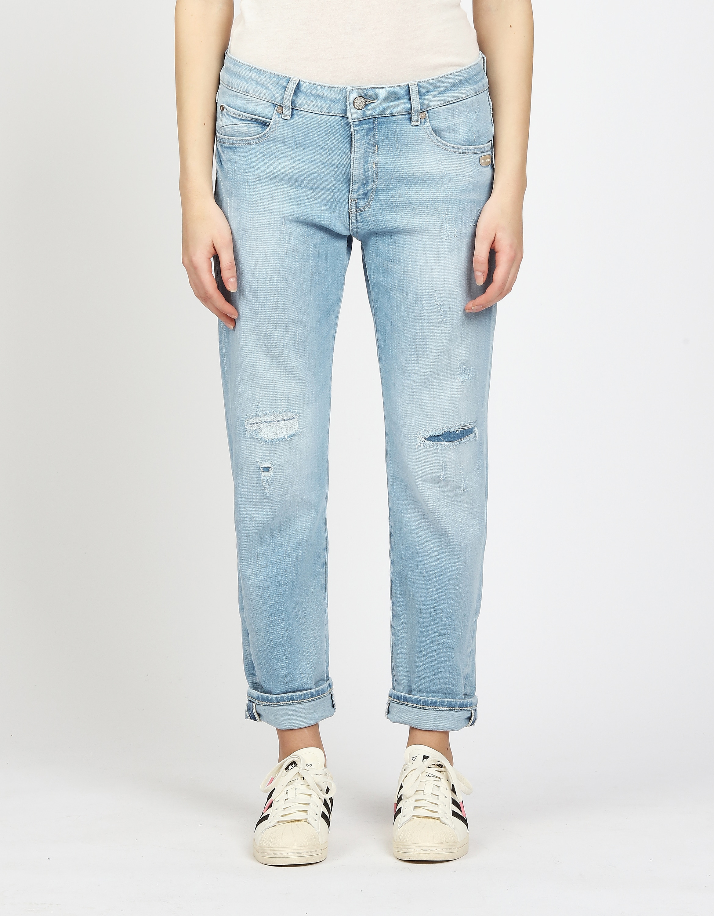 GANG Boyfriend-Jeans "GANG Jeans Boyfriend 94NADIA CROPPED" günstig online kaufen